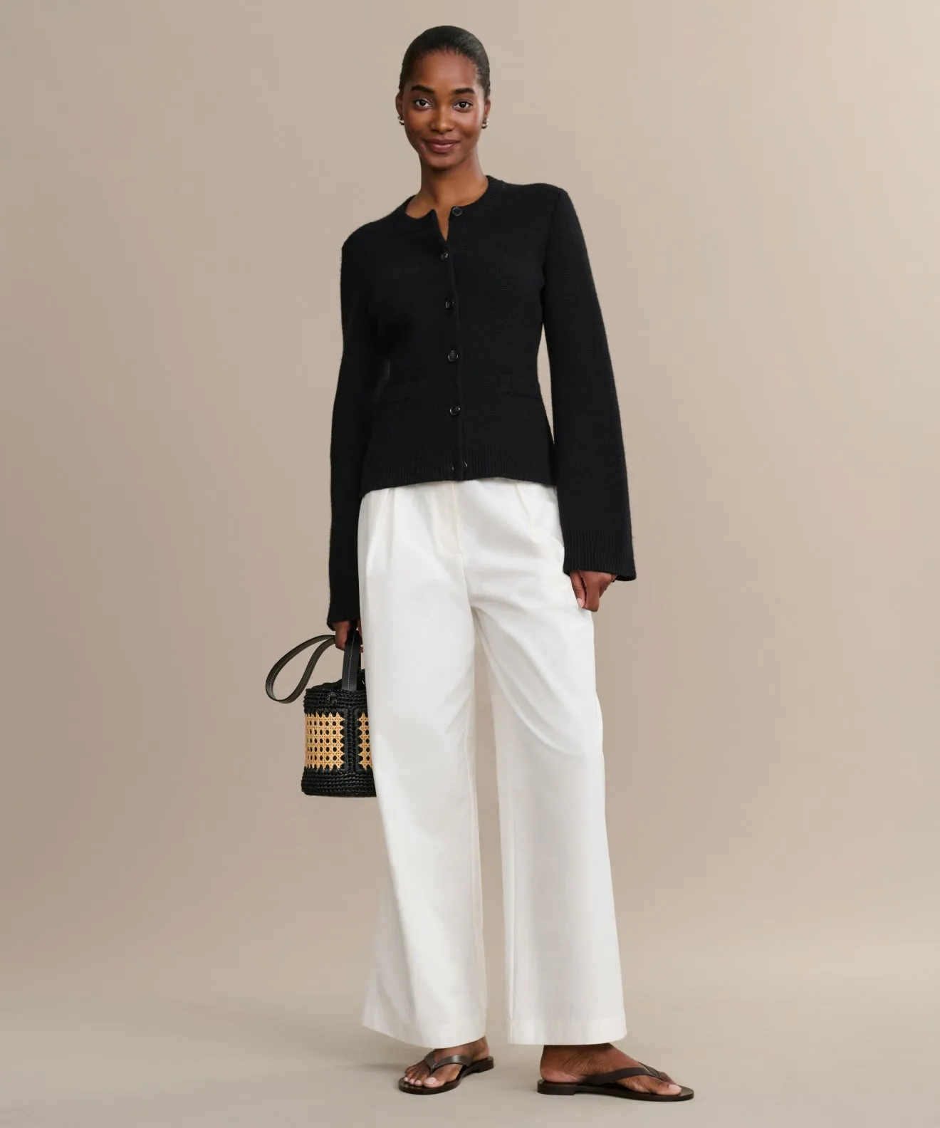 3D Spacer Fabric Seamless construction Cooper Cardigan