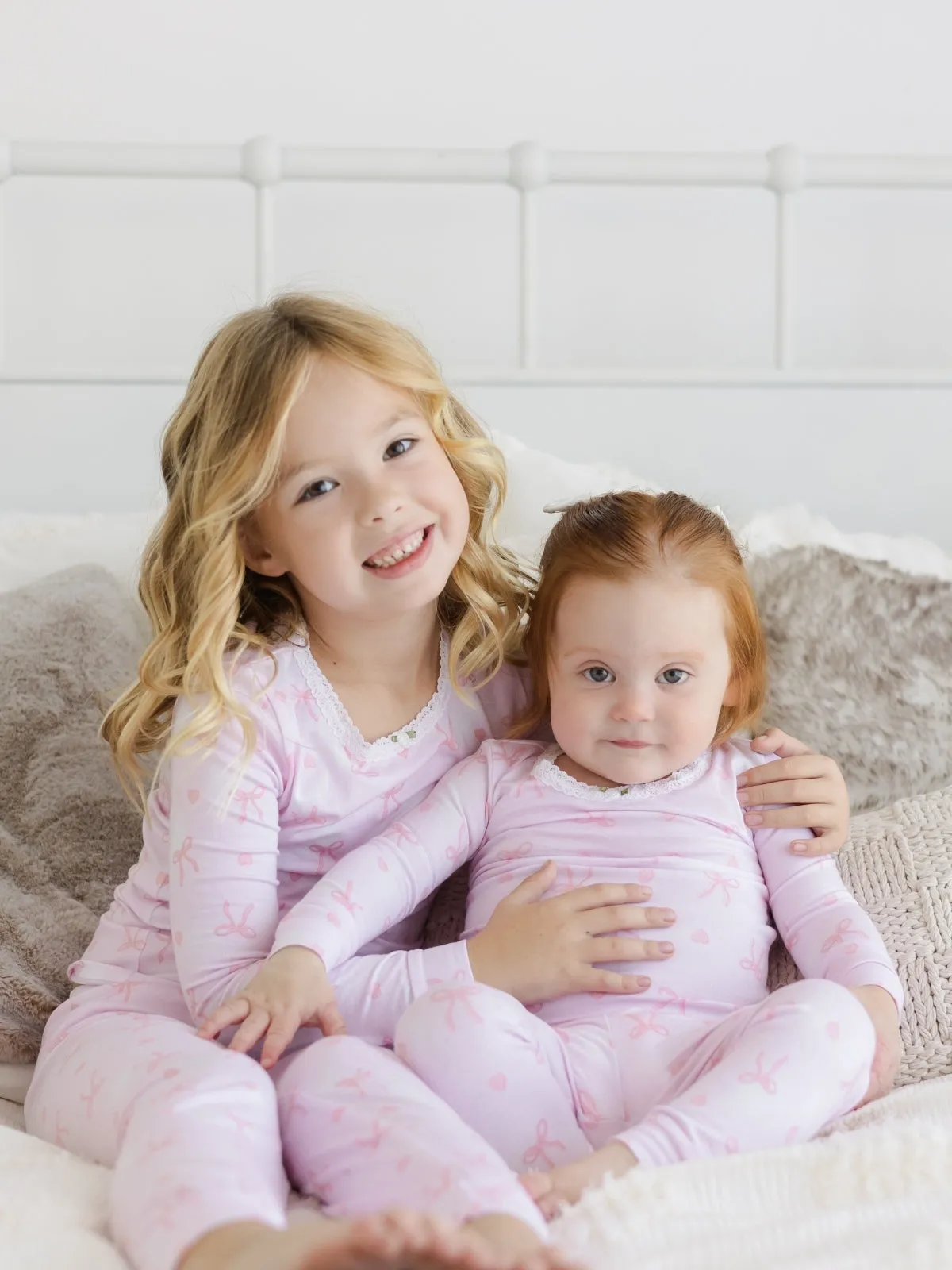 Coquette Bows Two Piece Pajamas