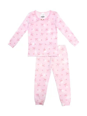 Coquette Bows Two Piece Pajamas