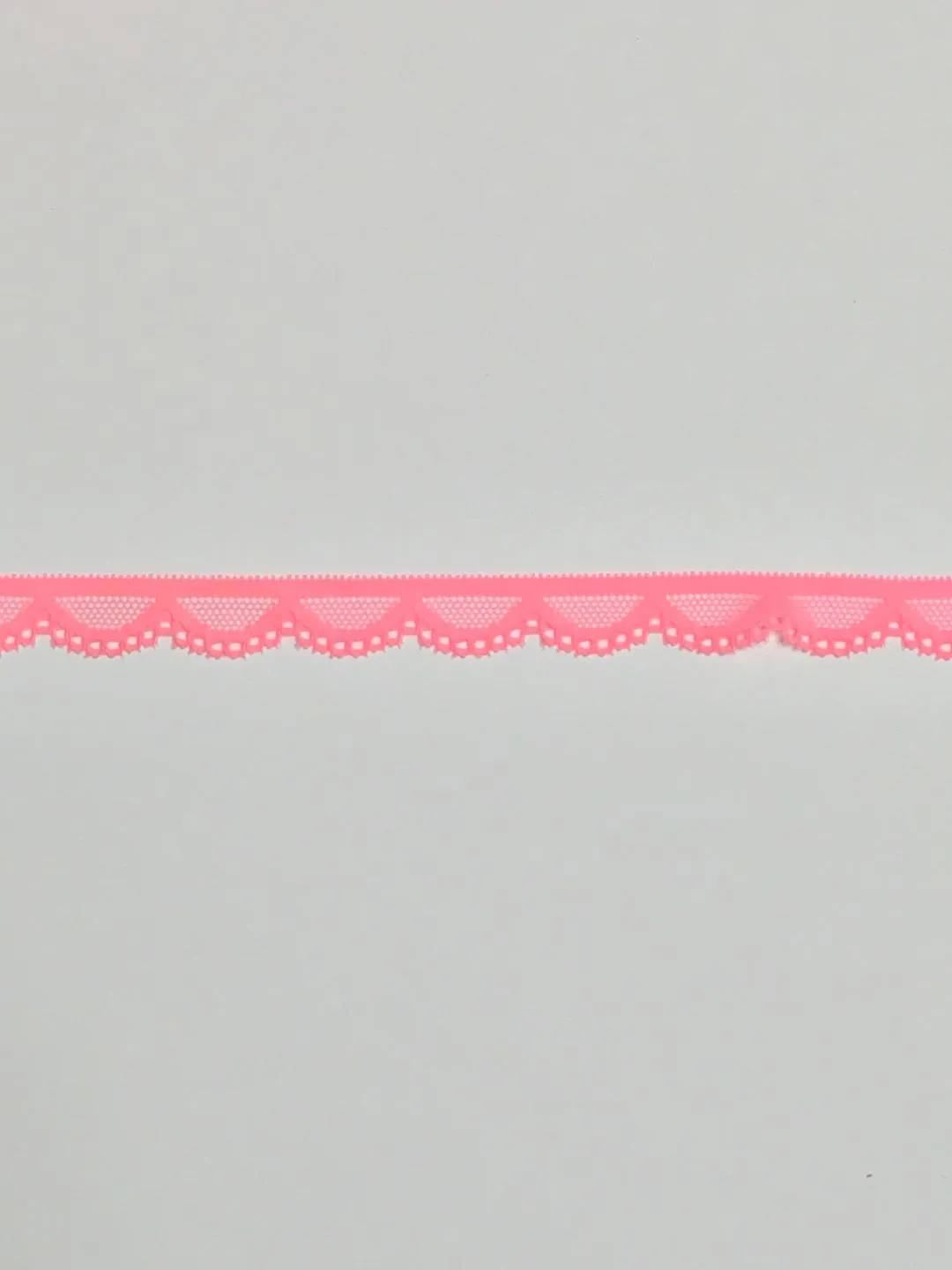 Coral 5/8" Wide Stretch Lace
