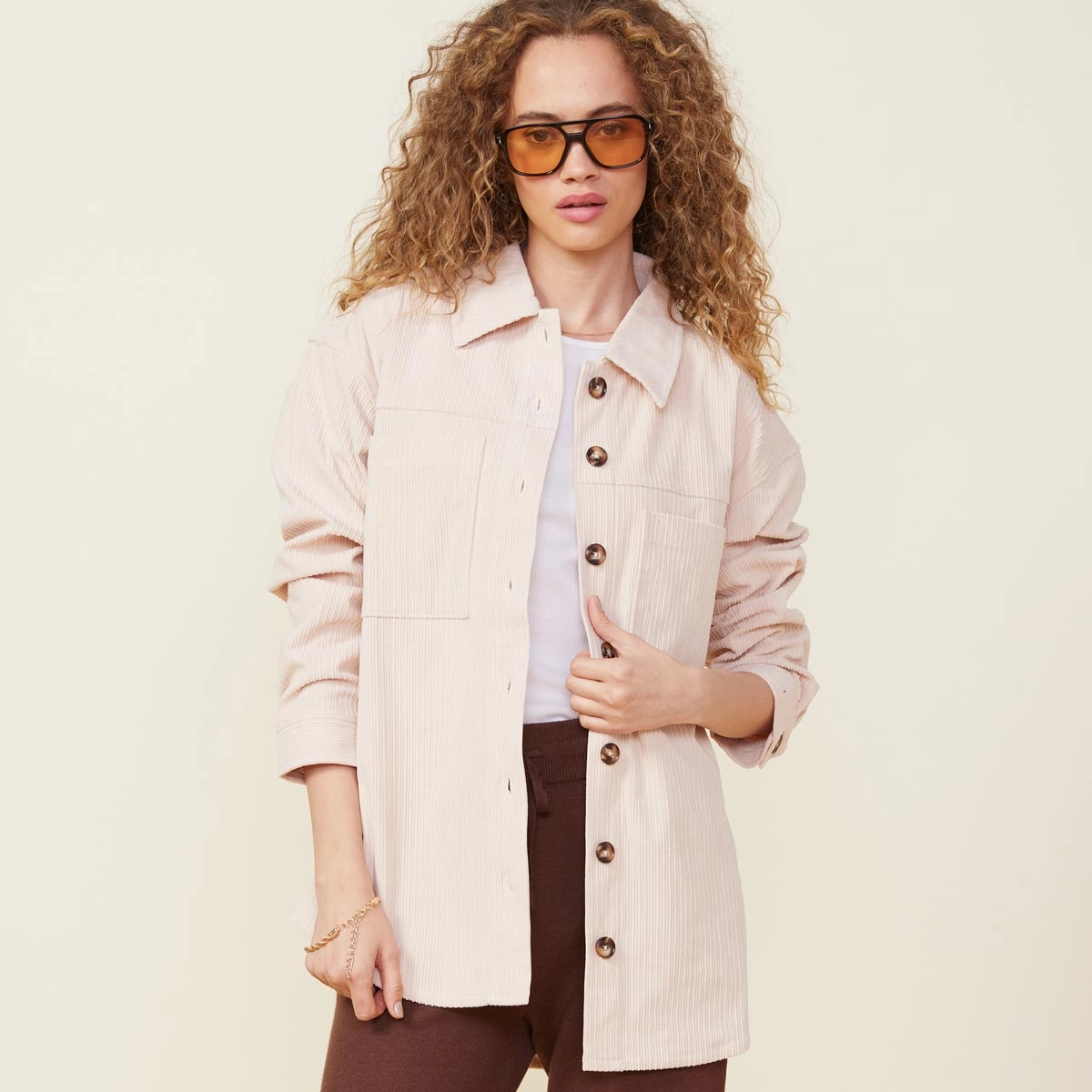 Corduroy Shacket QuickReleaseFastenings