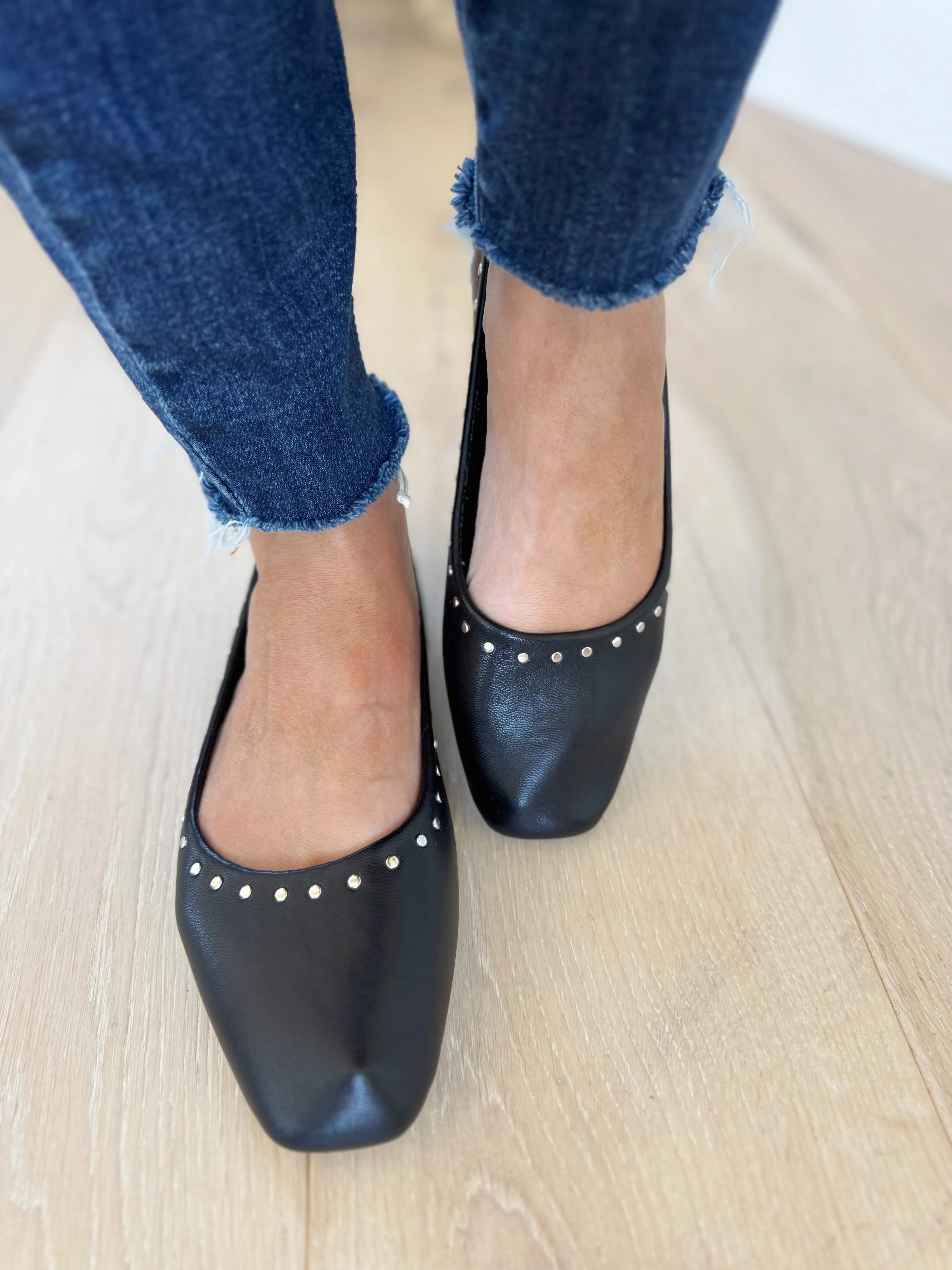 Corky's Just in Time Ballet Flats in Black