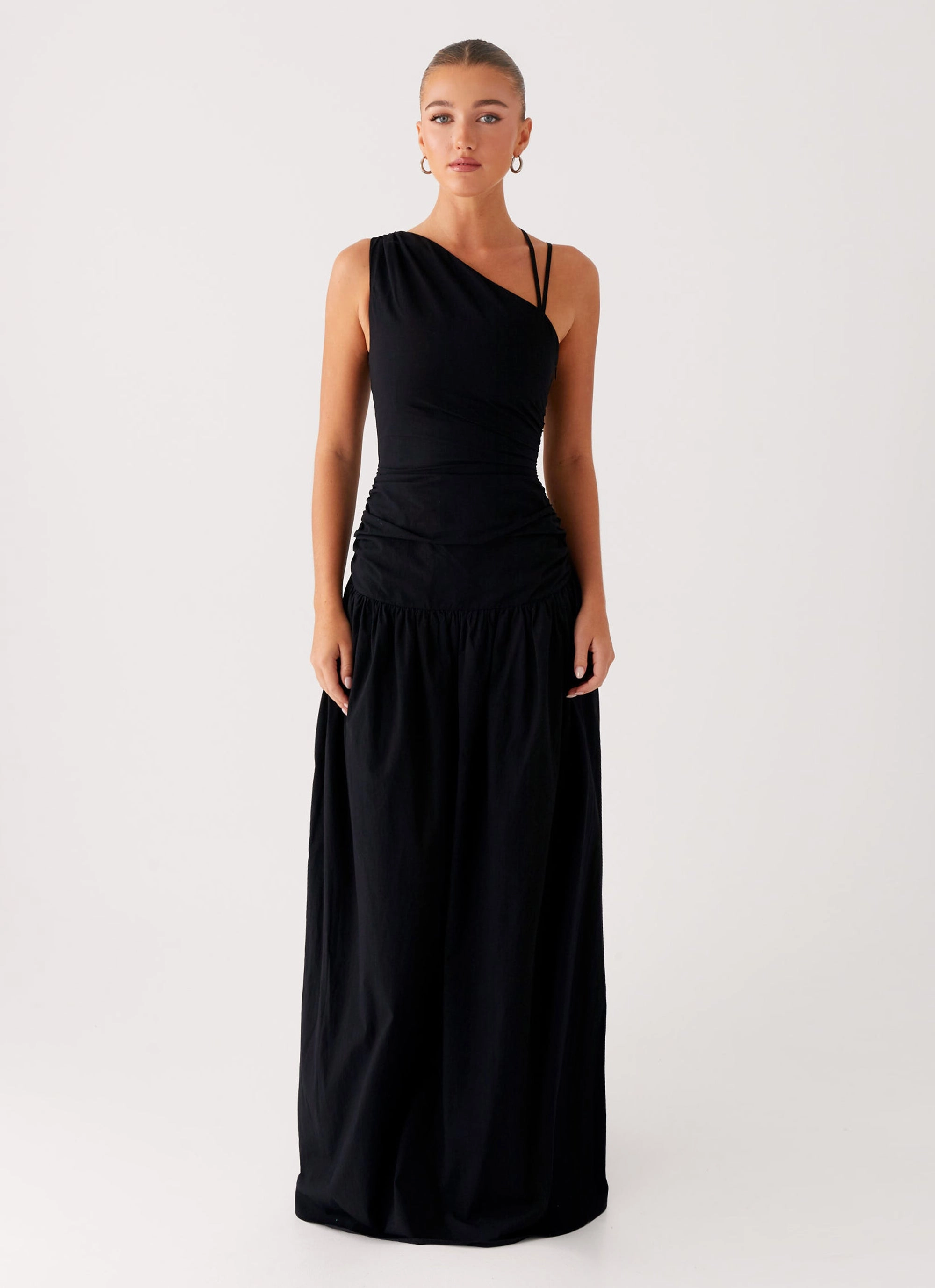 Cortez Maxi Dress - Black Tall Fit