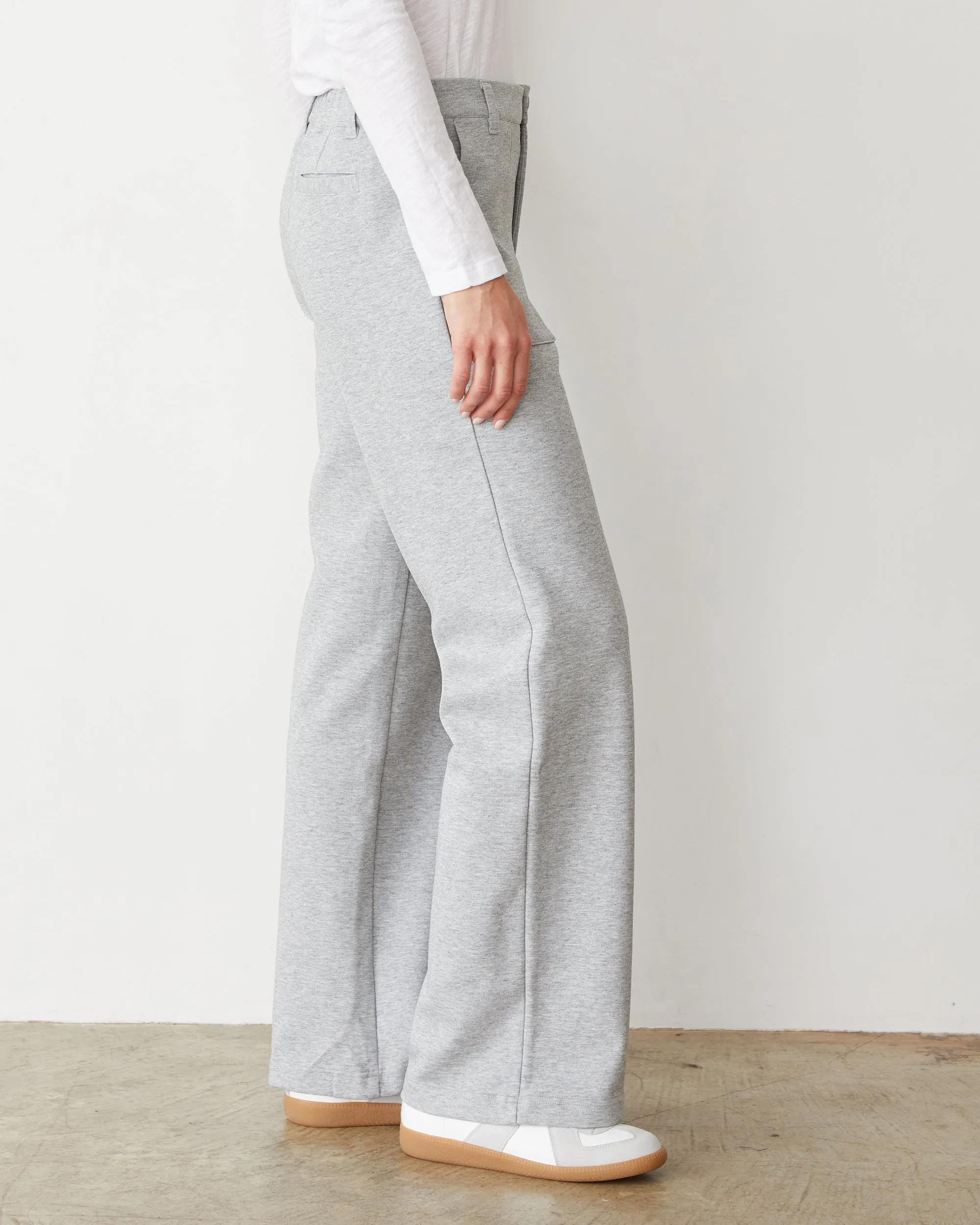 Cotton Knit Patch Pocket Pant Stretch Ready