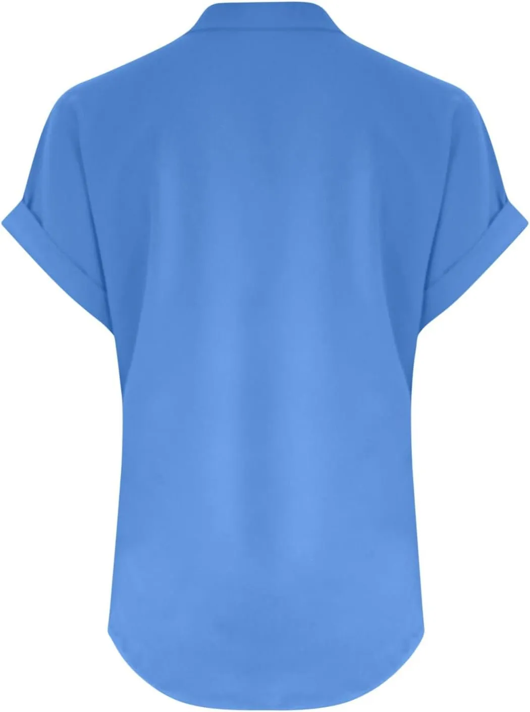 Cotton Linen Shirt for Women 2025 Trendy Short Sleeve Summer Blouse Button Down V Neck Tops Casual Vacation Tee Shirts