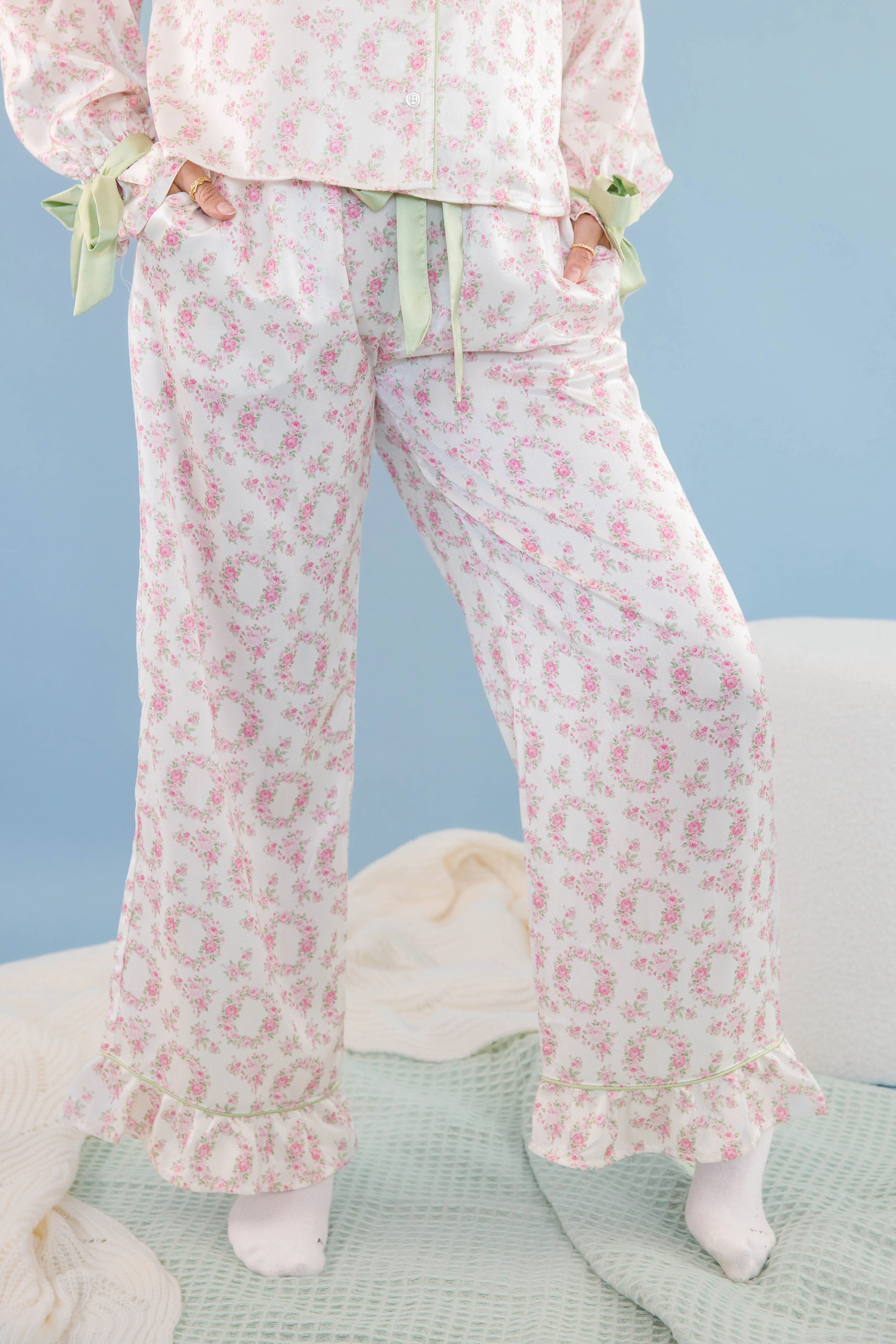 Premium Quality Sport Layer Count Your Blessings Pajama Pants