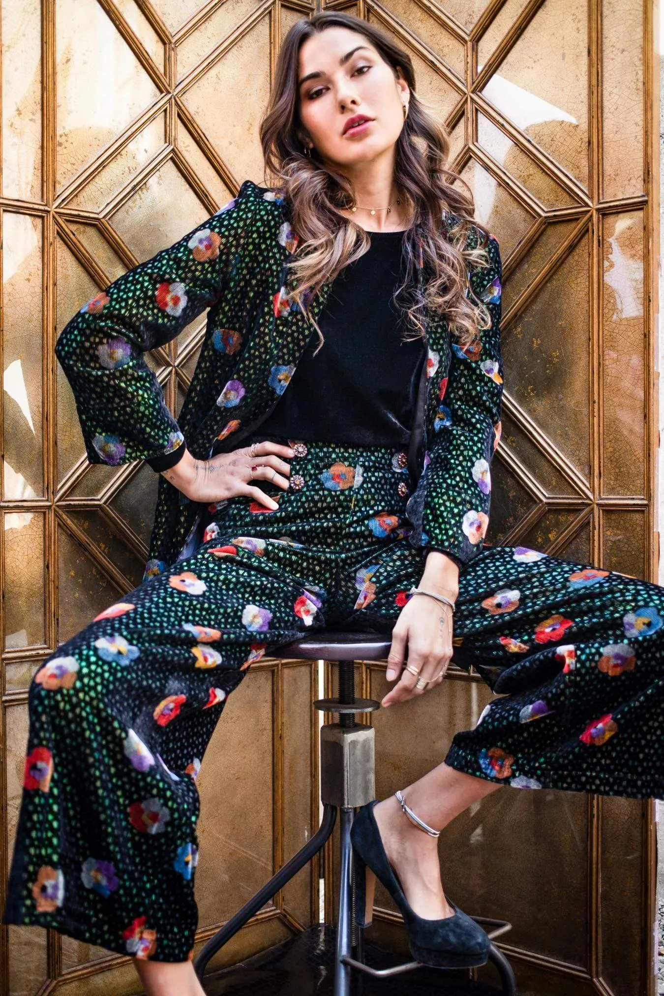 Hepburn Pant - Elektra Pansey Flexible Layer Fit