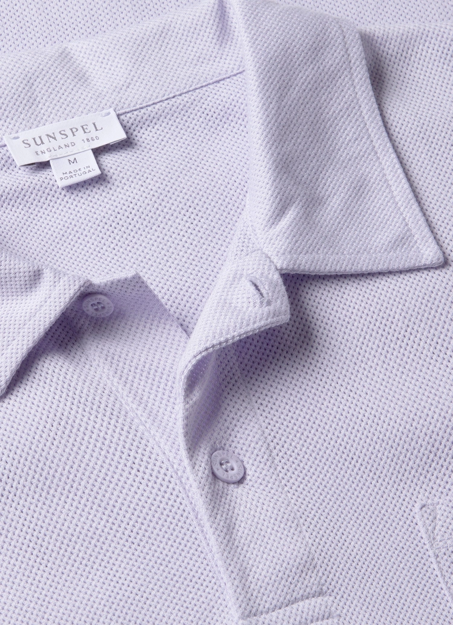 Athletic Wear Men's Riviera Polo Shirt in Pale Lilac