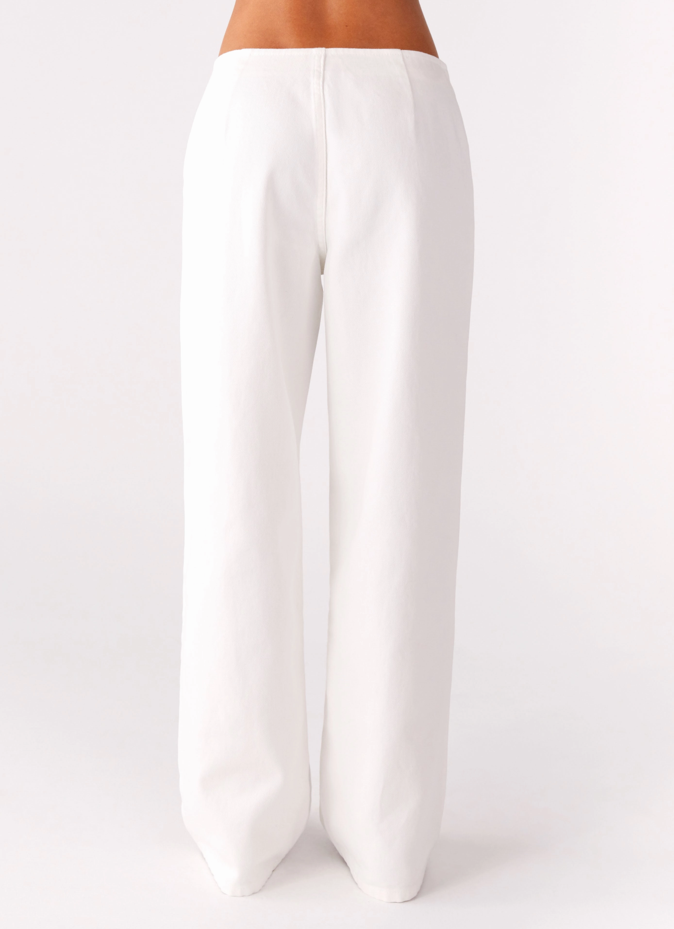 Texas Low Rise Jeans - White Universal Fit System