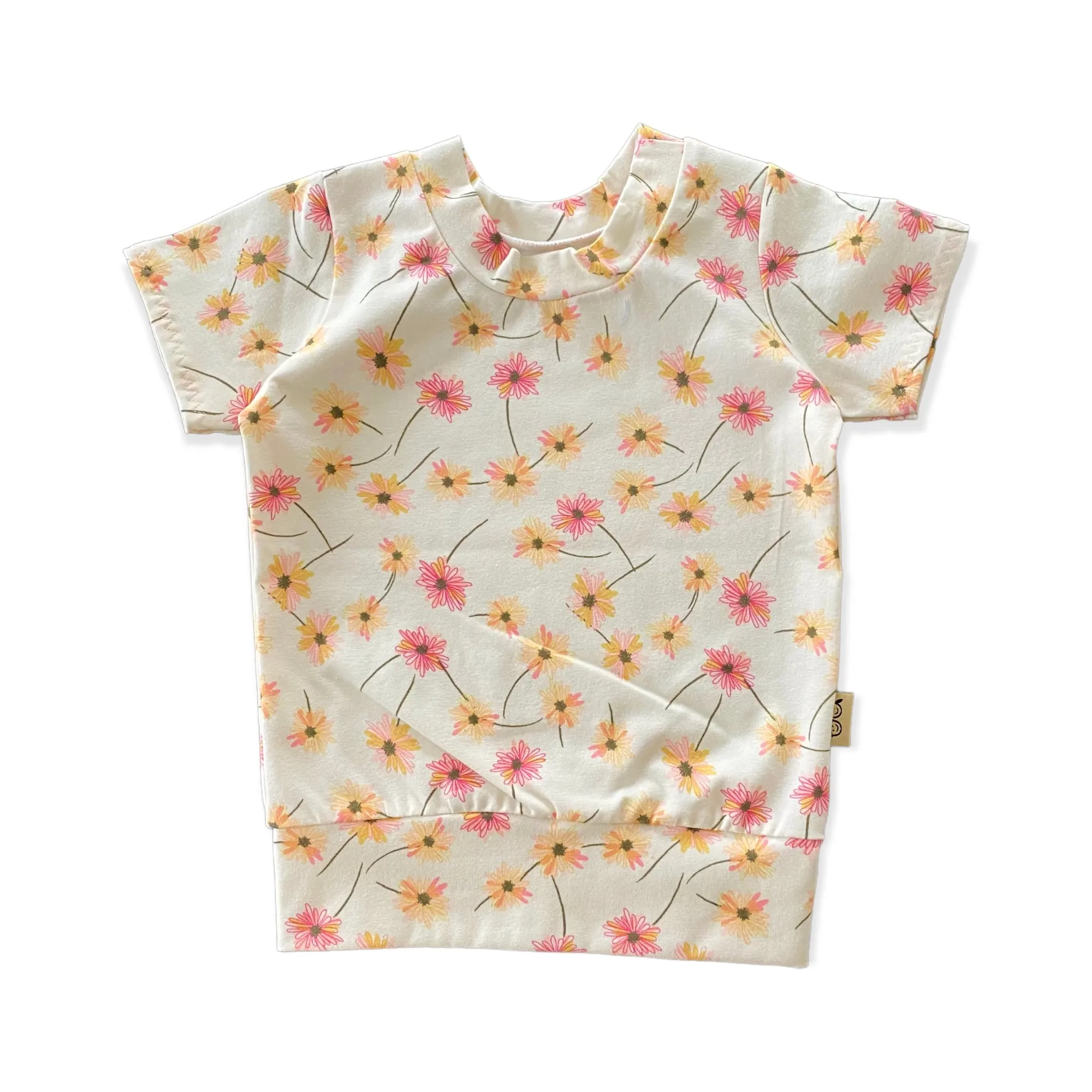 Cream Floral Summer Lounge Set