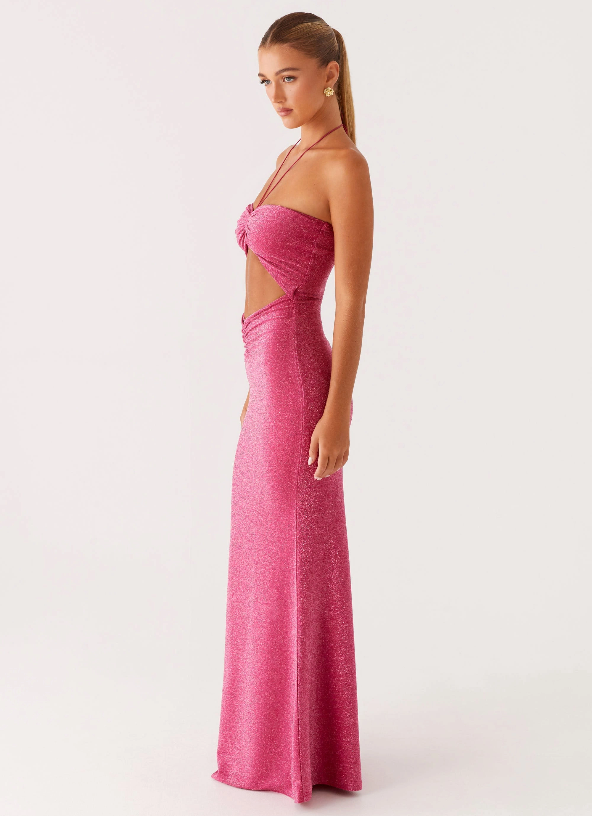 Grace Glow Day Glow Lorenzo Maxi Dress - Raspberry