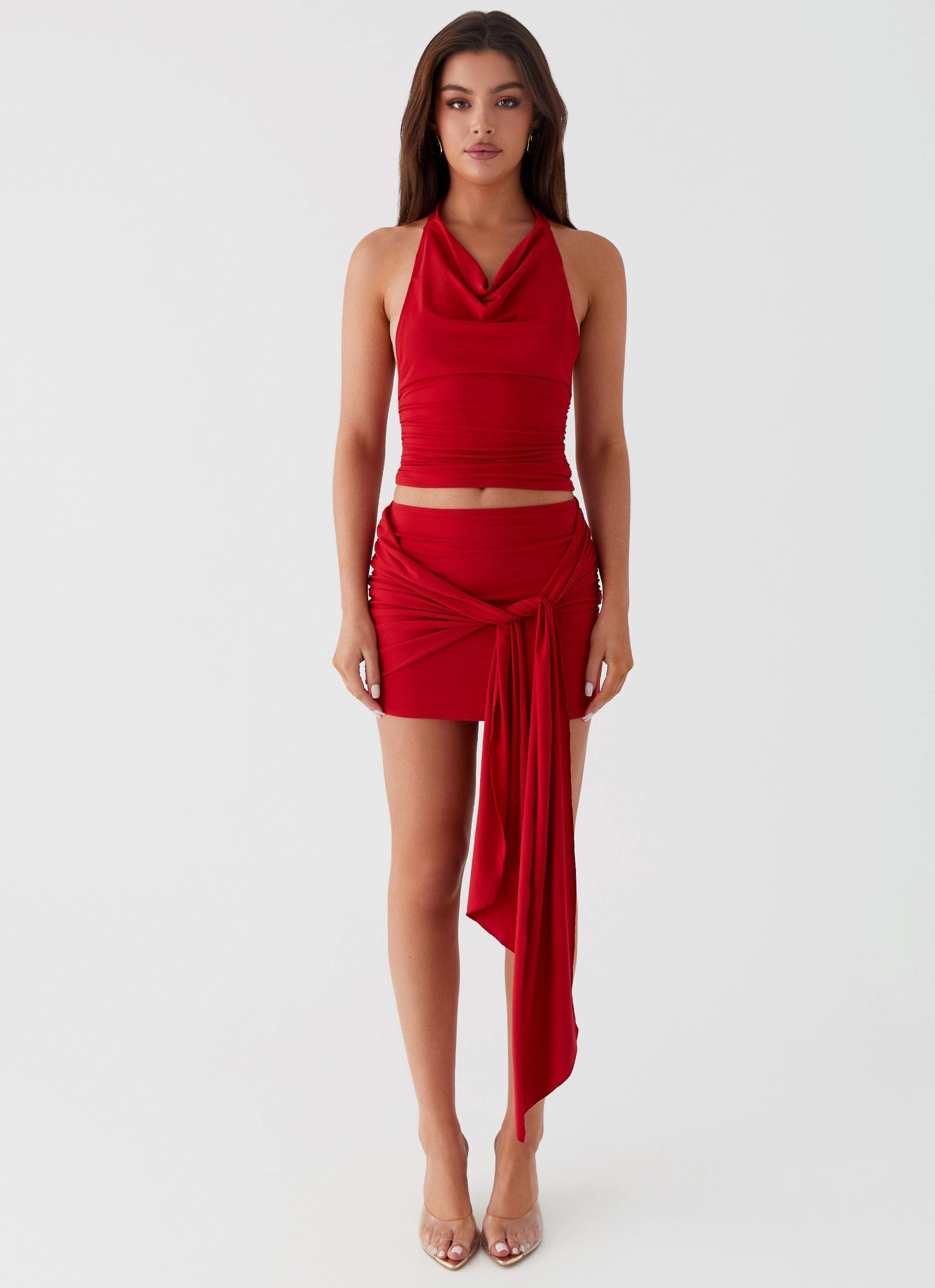 MultiPanel Design Grazie Lou Top - Red