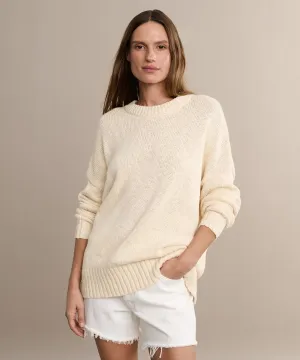 Cruise Cocoon Crewneck Frictionless Zippers Cruise Cocoon Crewneck Recycled Polyester Blend QuickDryConstruction