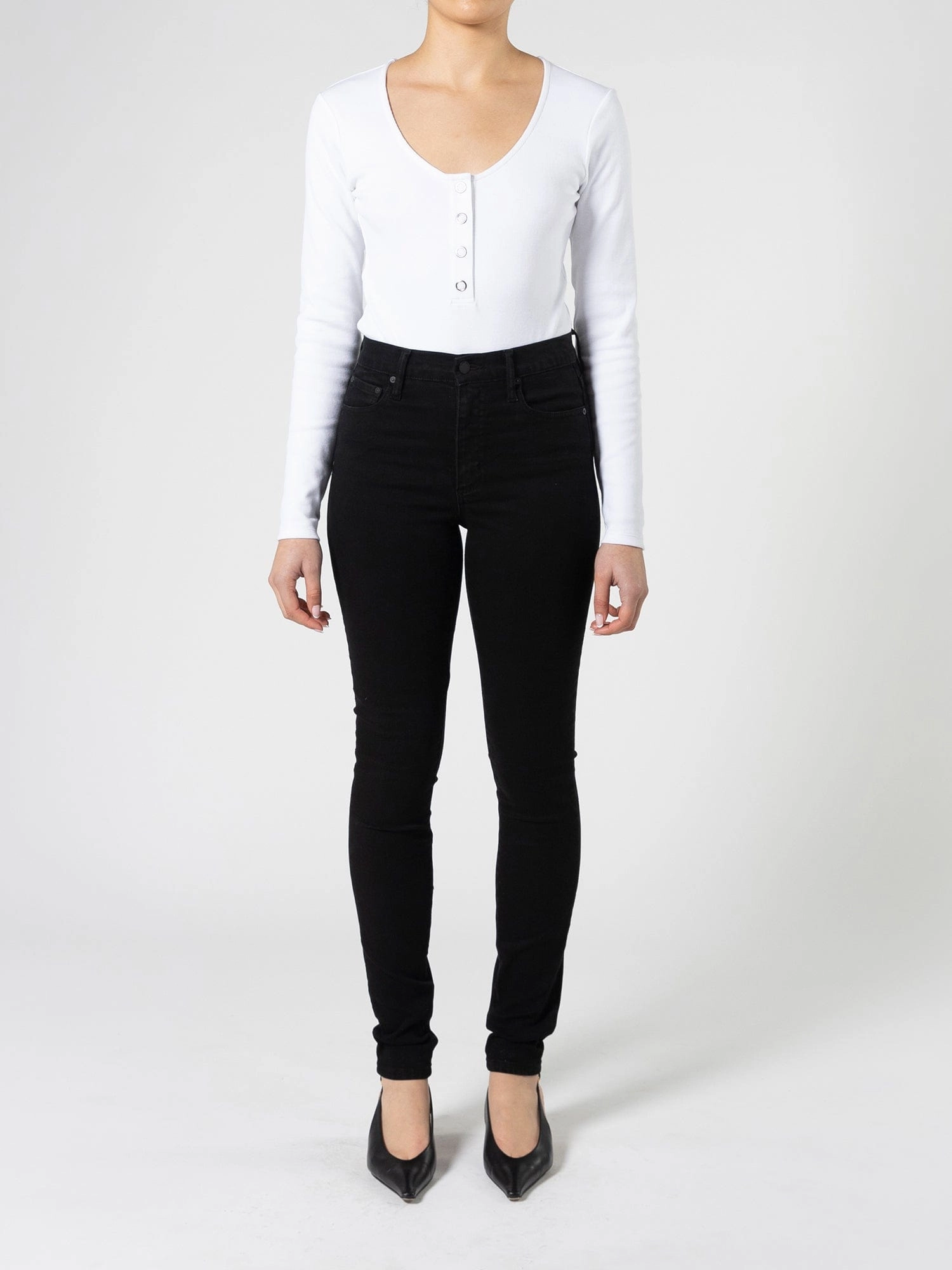 Casual Classic Date Night Casual Friday Cult Skinny Powerblack