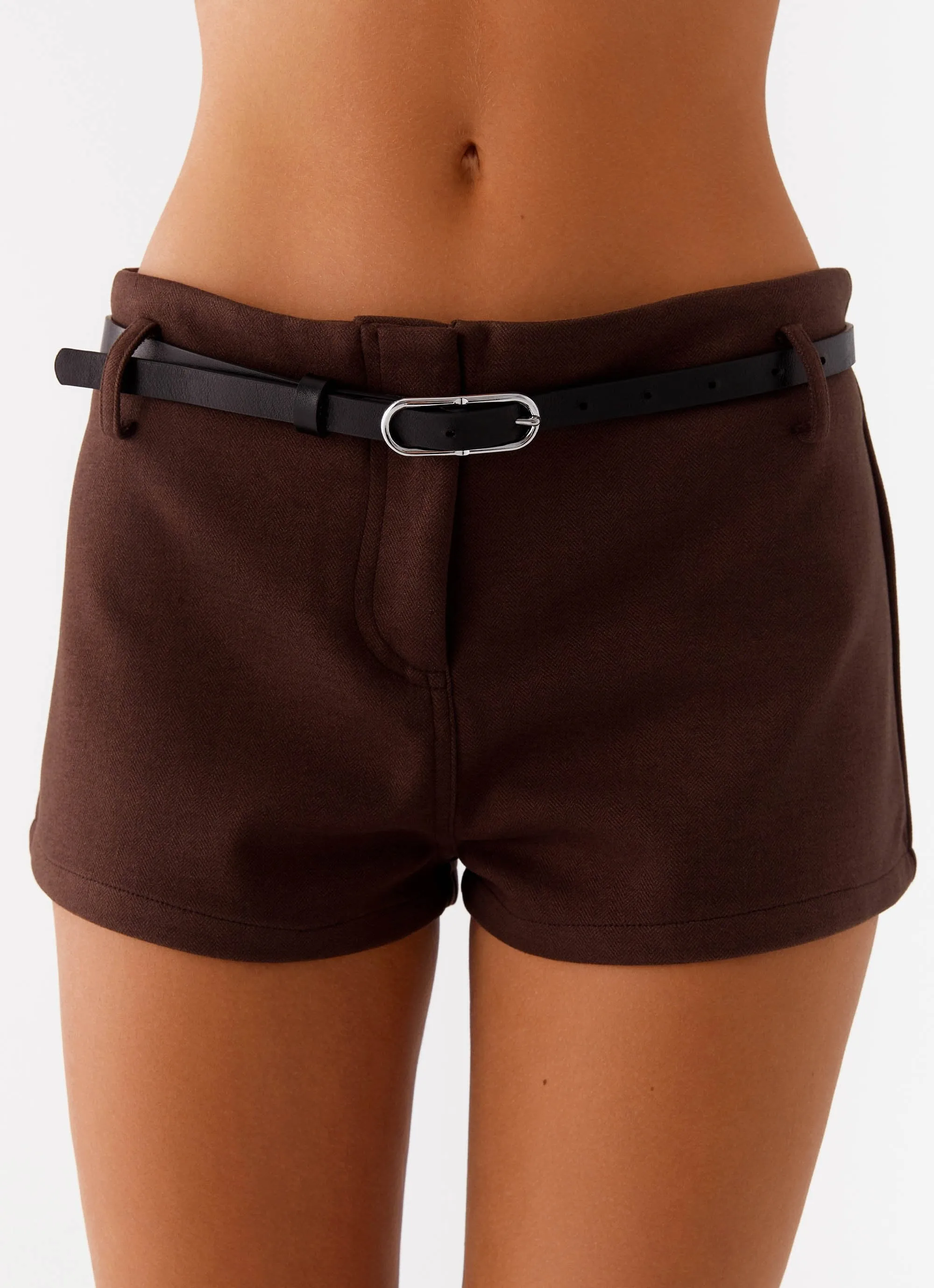 No Irritation Seams Curfew Micro Short - Chocolate