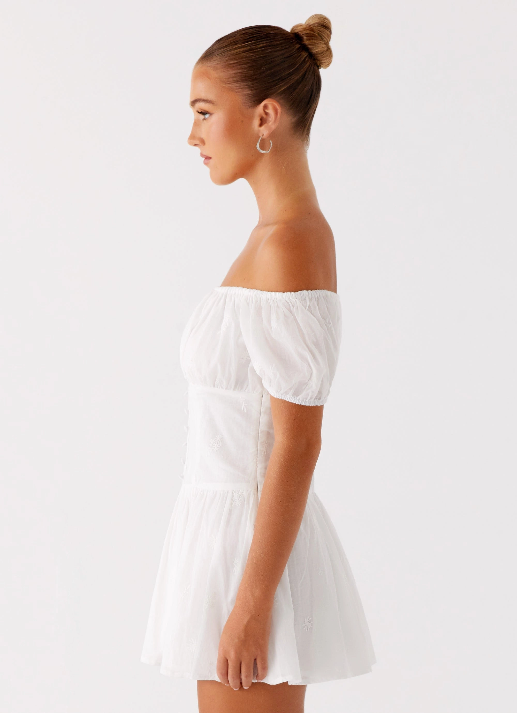 Anthem Mini Dress - Ivory Love Soft Classic Flow