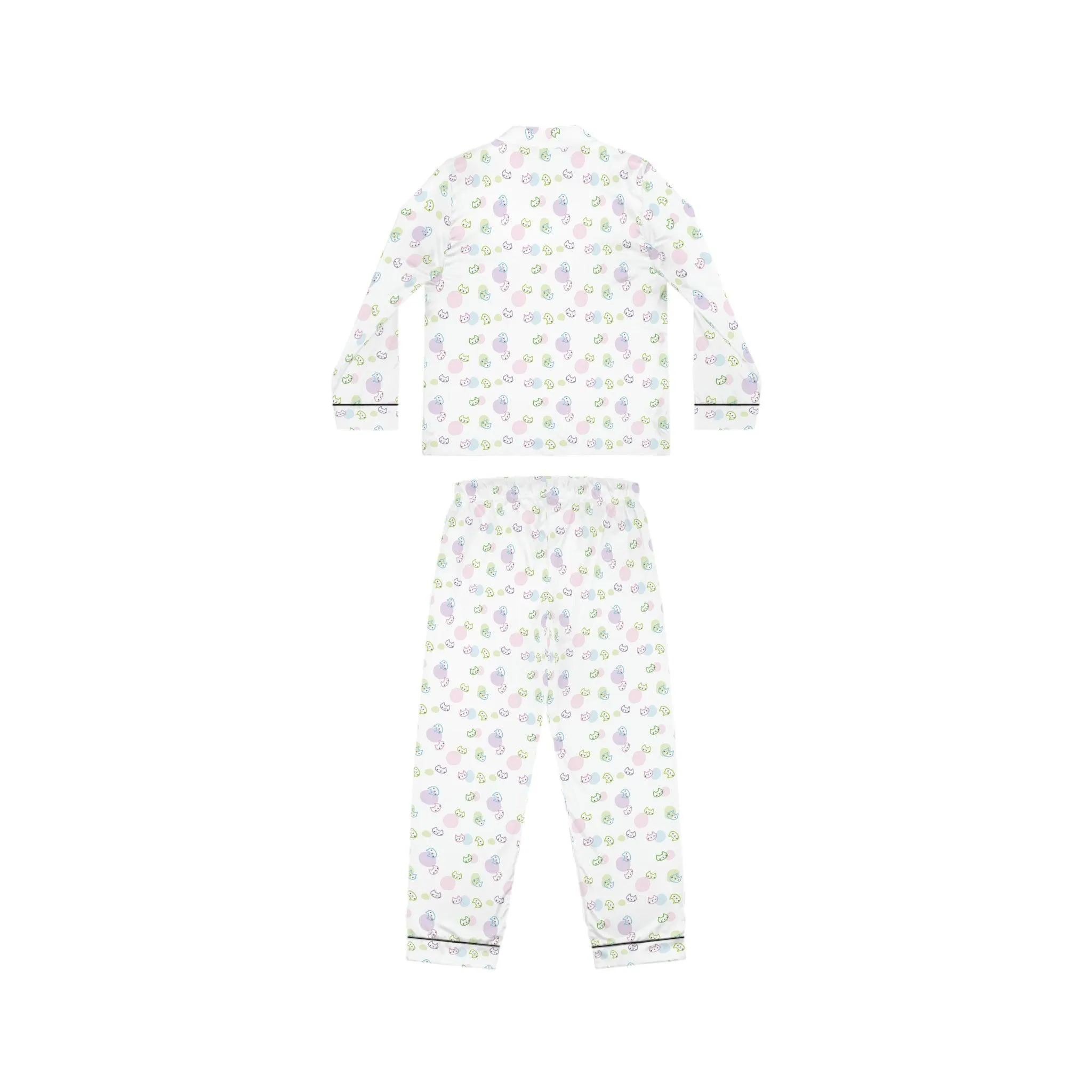 Customizable Luxury Satin Sleep Set for Pet Lovers