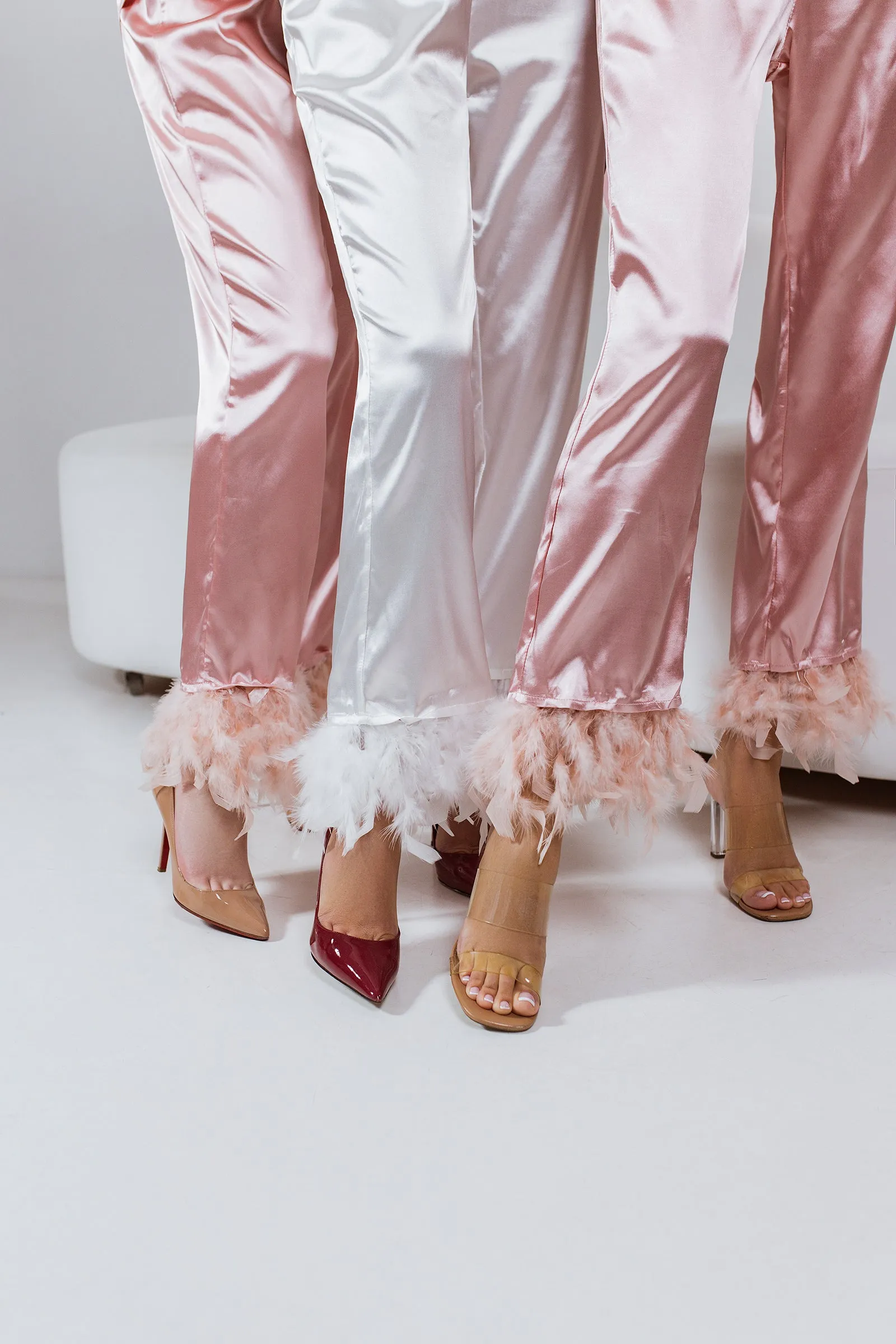 Customized Pajama Set with Feathers - alfresco