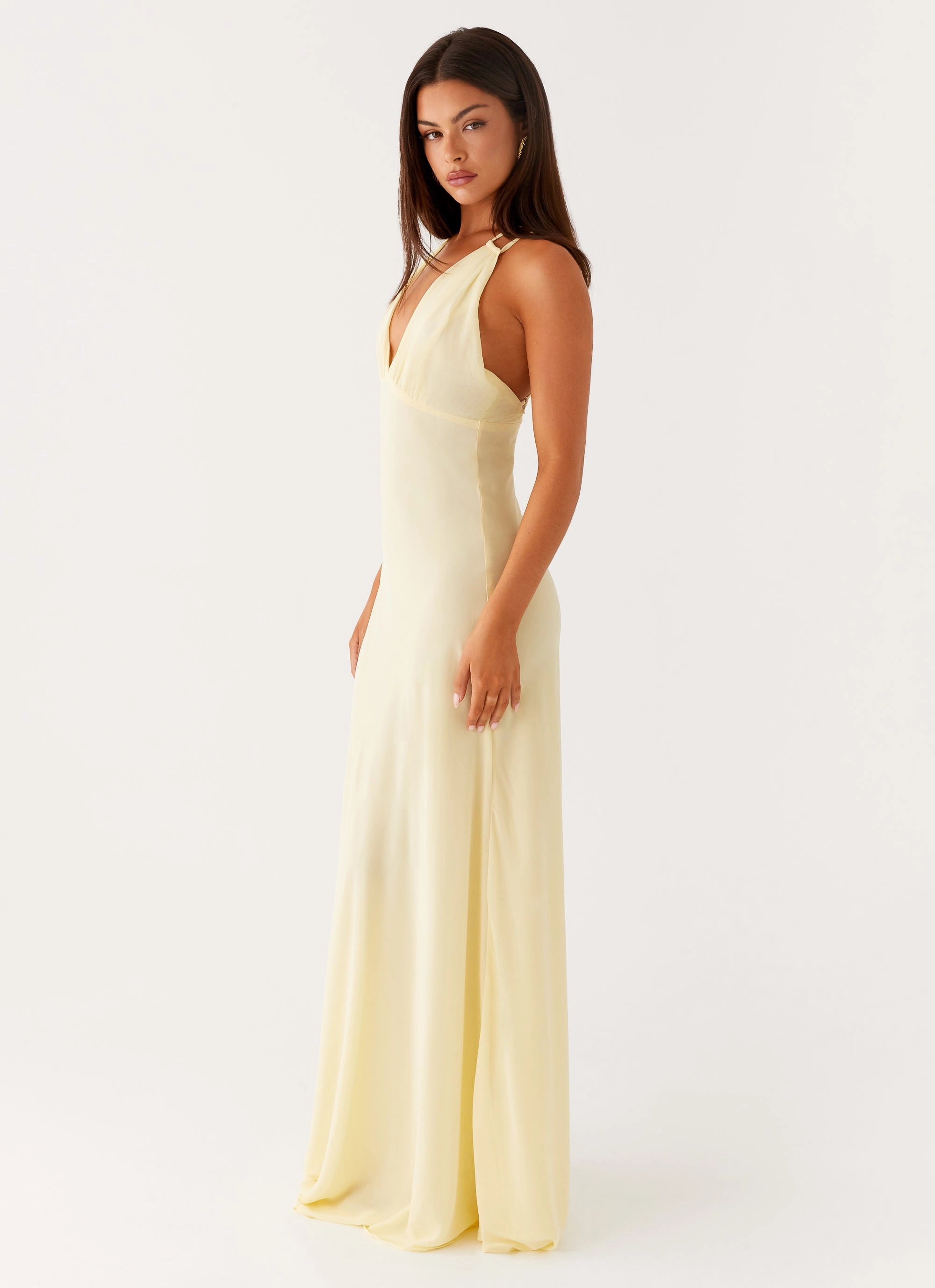 Kacia Maxi Dress - Lemon Layer Safe Fair-Trade