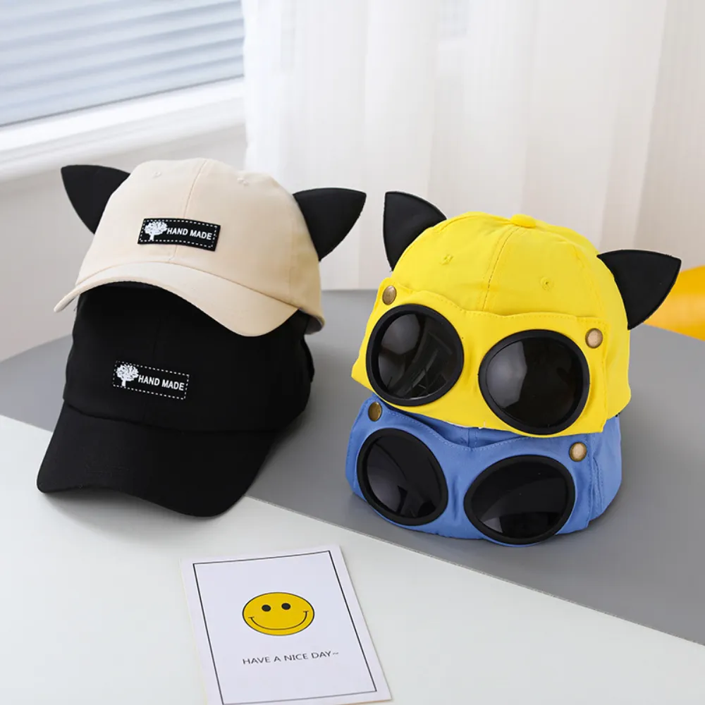 Cute Cat Ears Aviator Hat