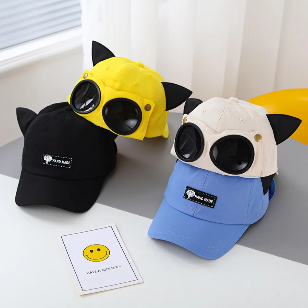 Cute Cat Ears Aviator Hat