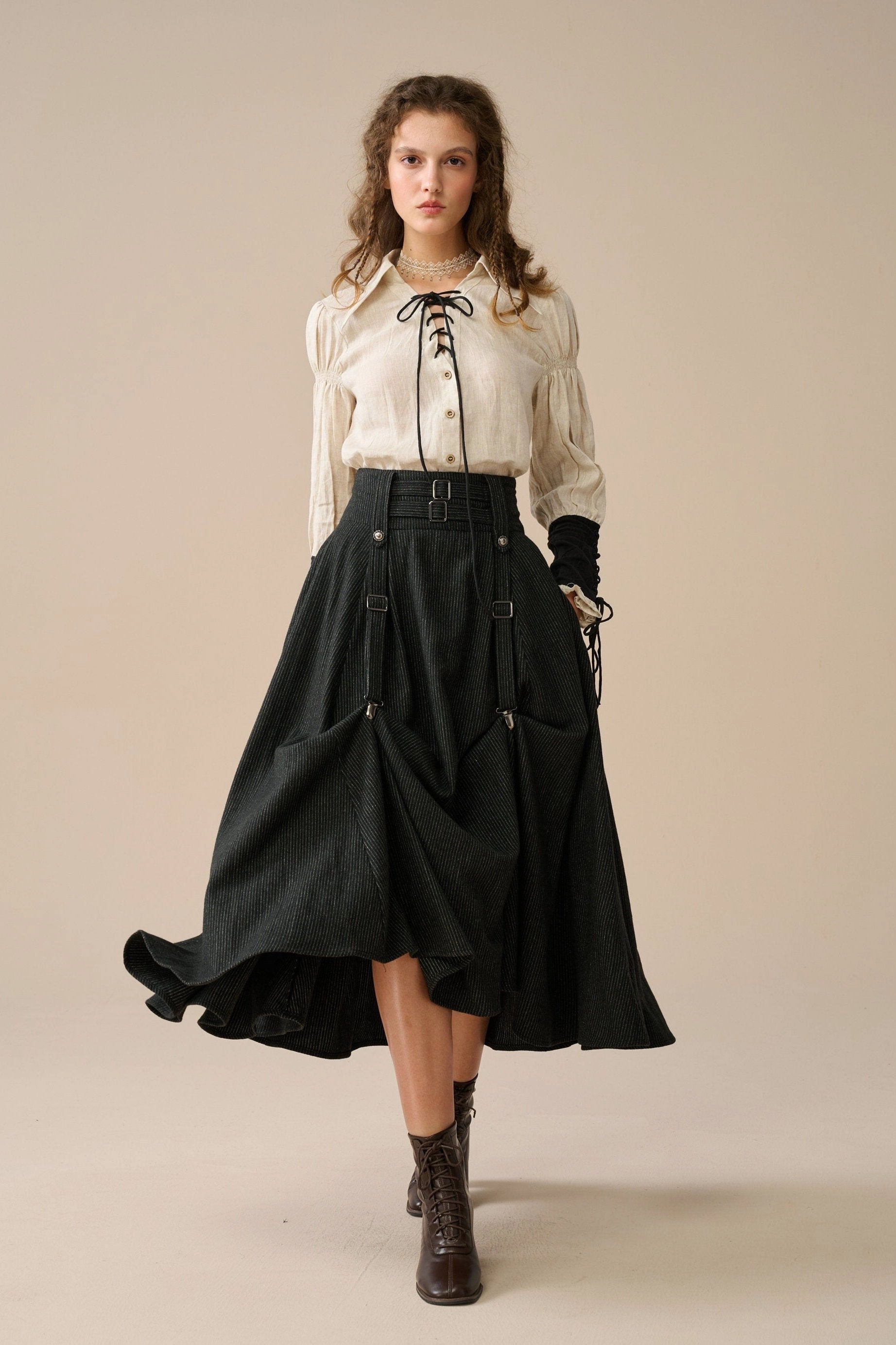 Cynthia 16 | Adjustable wool skirt All Weather Piece PerimeterStructuralBoning