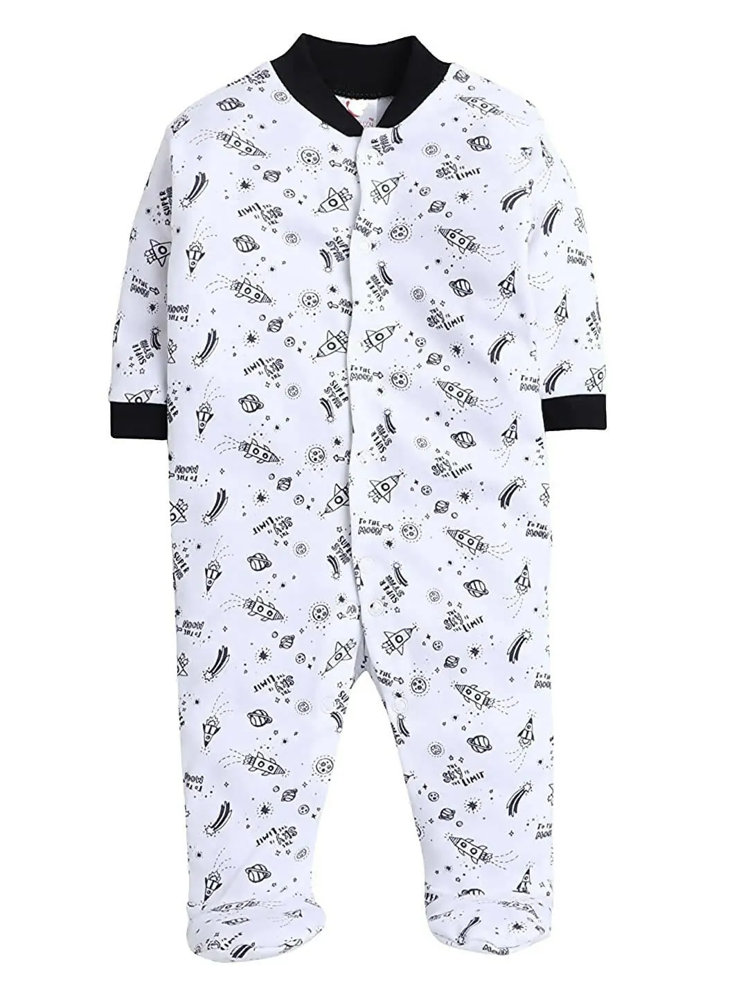 Daddy - G Rompers/Sleepsuits/Jumpsuit /Night Suits for New Born Babies - Navy Blue