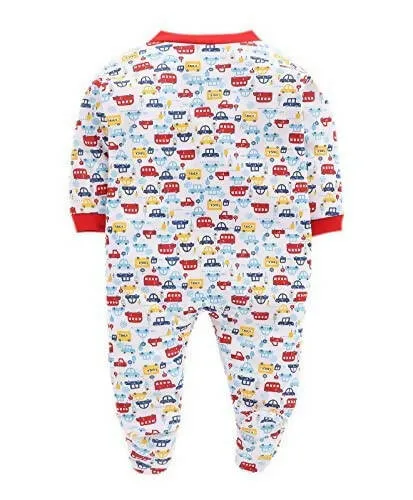 Daddy - G Rompers/Sleepsuits/Jumpsuit /Night Suits for New Born Babies - Red
