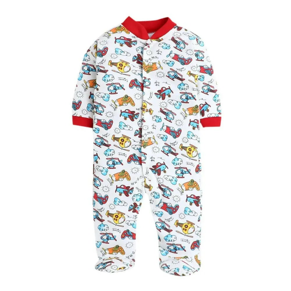Daddy - G Rompers/Sleepsuits/Jumpsuit /Night Suits for New Born Babies - Red