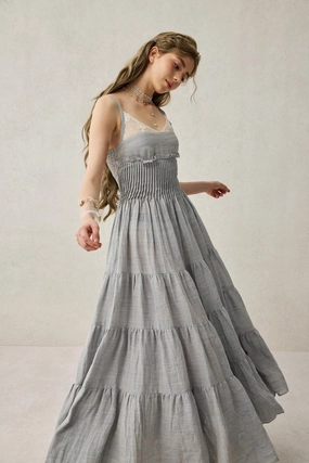 Daisy Veil 30 | Accordion Pleated Linen dress Ultra Flex Noise Reduced Fabrics High Visibility Trim Daisy Veil 30 | Accordion Pleated Linen dress