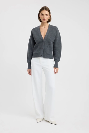 Layered Cuff No Season Dalton Snap Cardigan