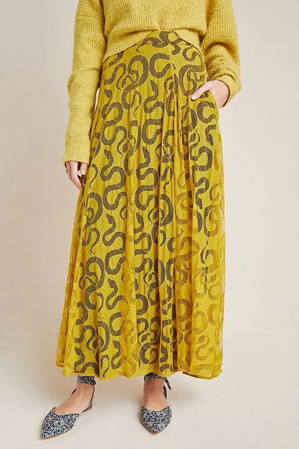 Heritage Inspired All Day Fit Daniel Skirt - Serpent Lace
