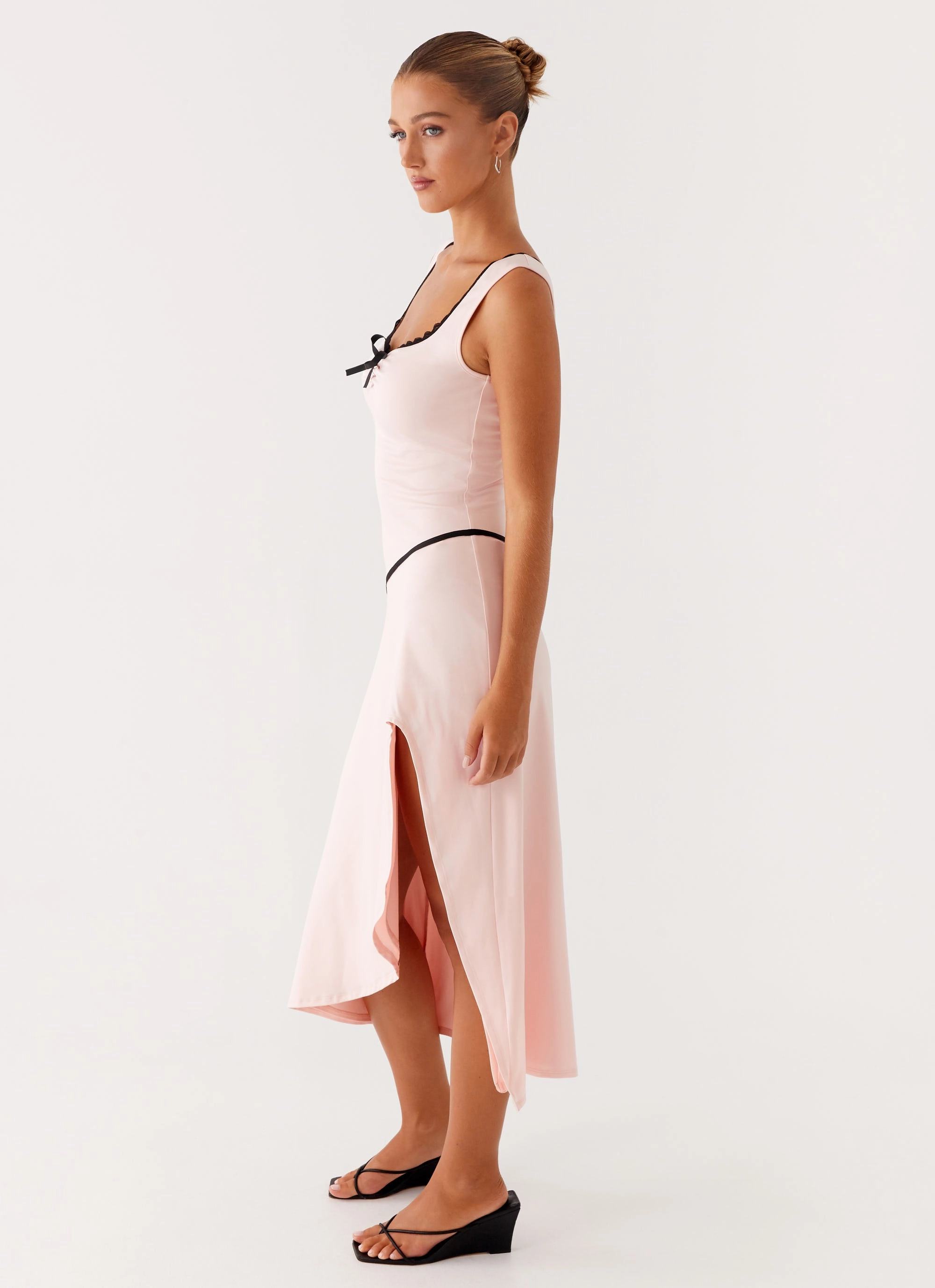 City Flow Day Ready Look Darlene Midi Dress - Pink