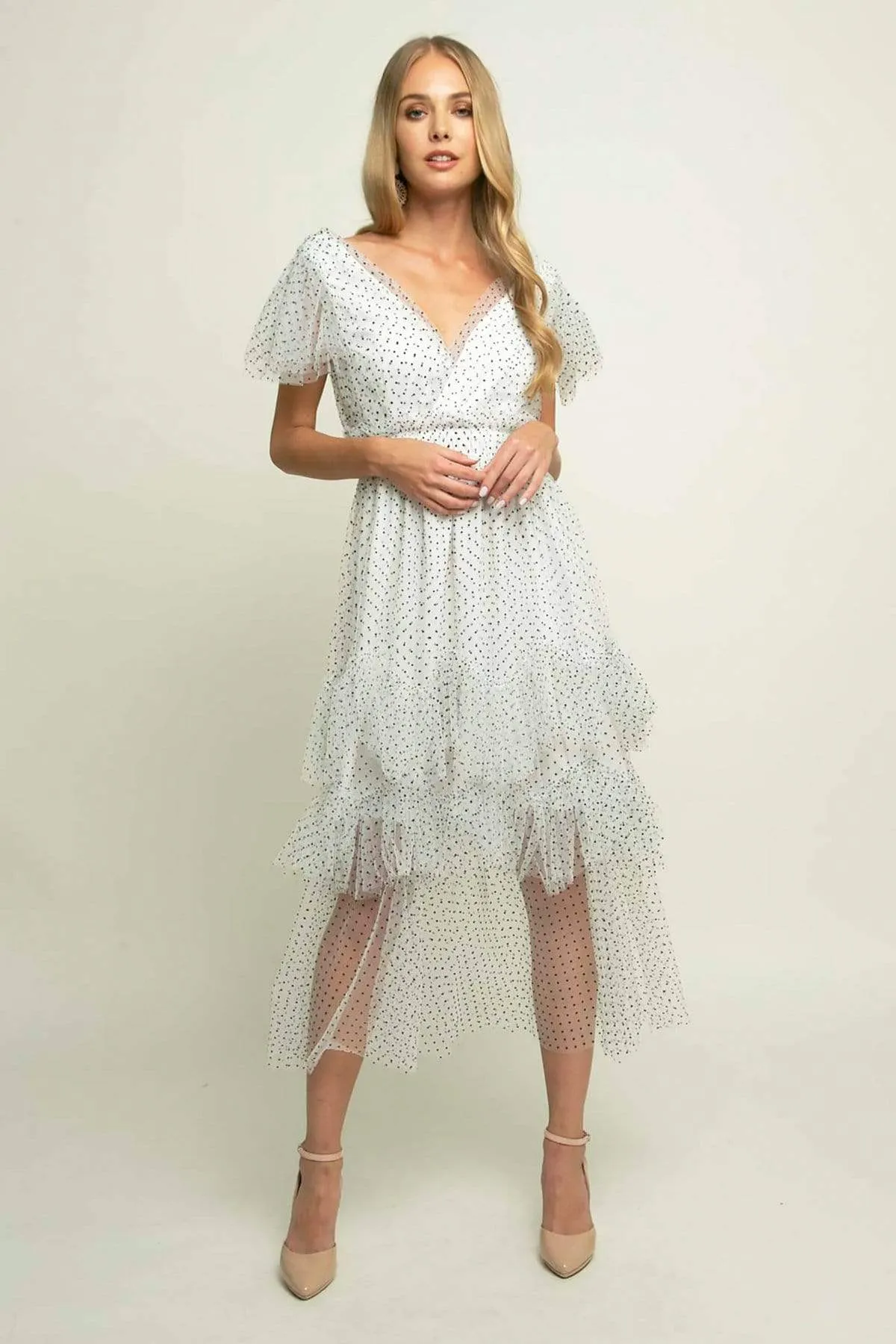 Darling Dress - Macaroon Dot Chill Style