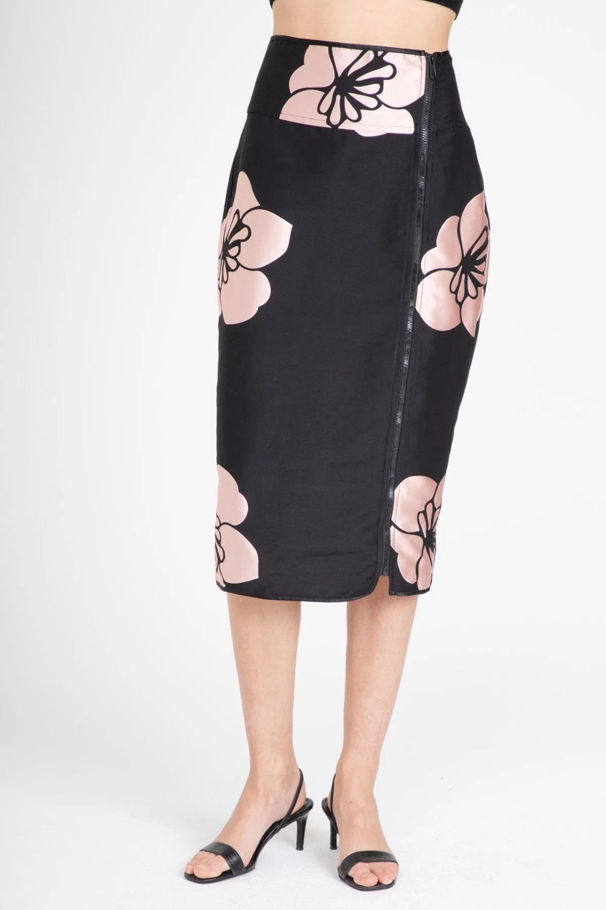 Summer Outfit Drawstring closure Rosaline Pencil Skirt ?C Ikebana