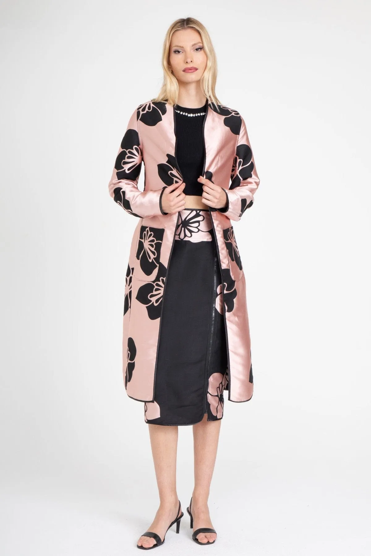 Rosaline Pencil Skirt ?C Ikebana Comfort Mood