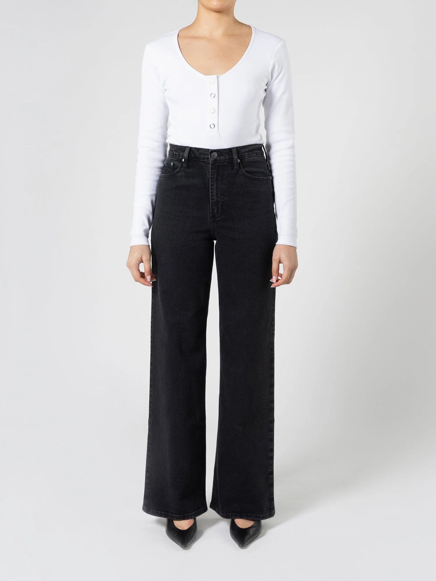 Always Fits Well Milla Jean Long Shadow Black