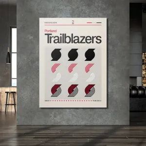 Deconstructed Logo - Blazers