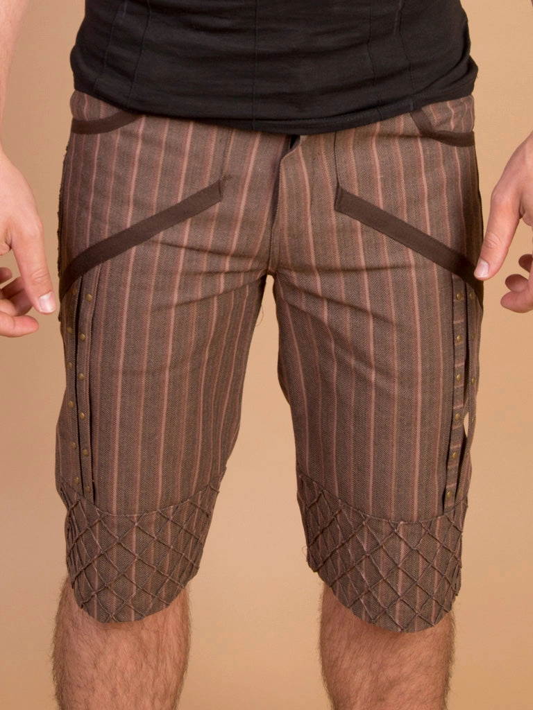 Ultra Soft Blend Flexible Motion Denim Pintex Shorts