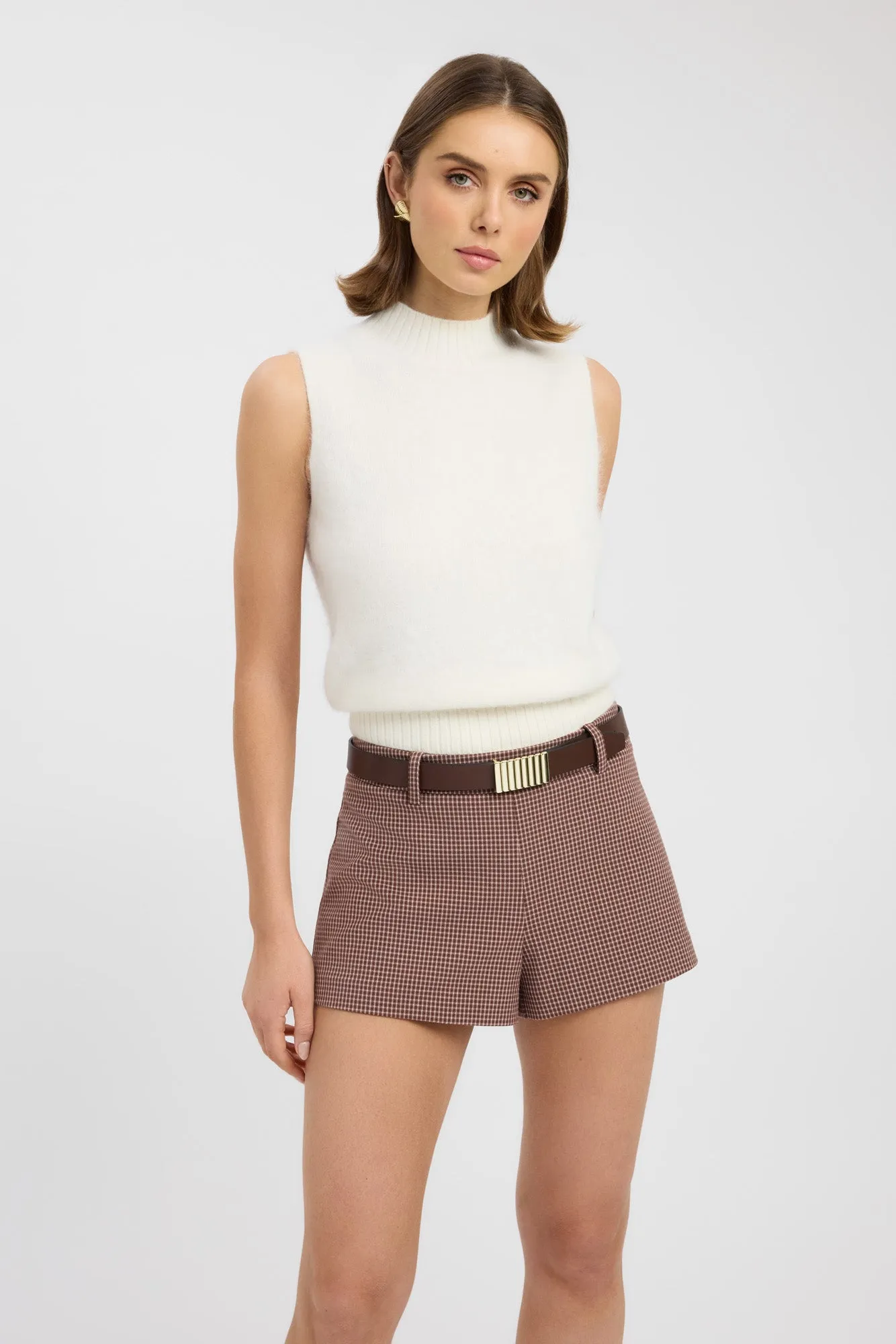 Denver Low Rise Shorts sequined details