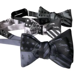 Detroit City Flag Bow Tie, 1940s Historic Flag Print