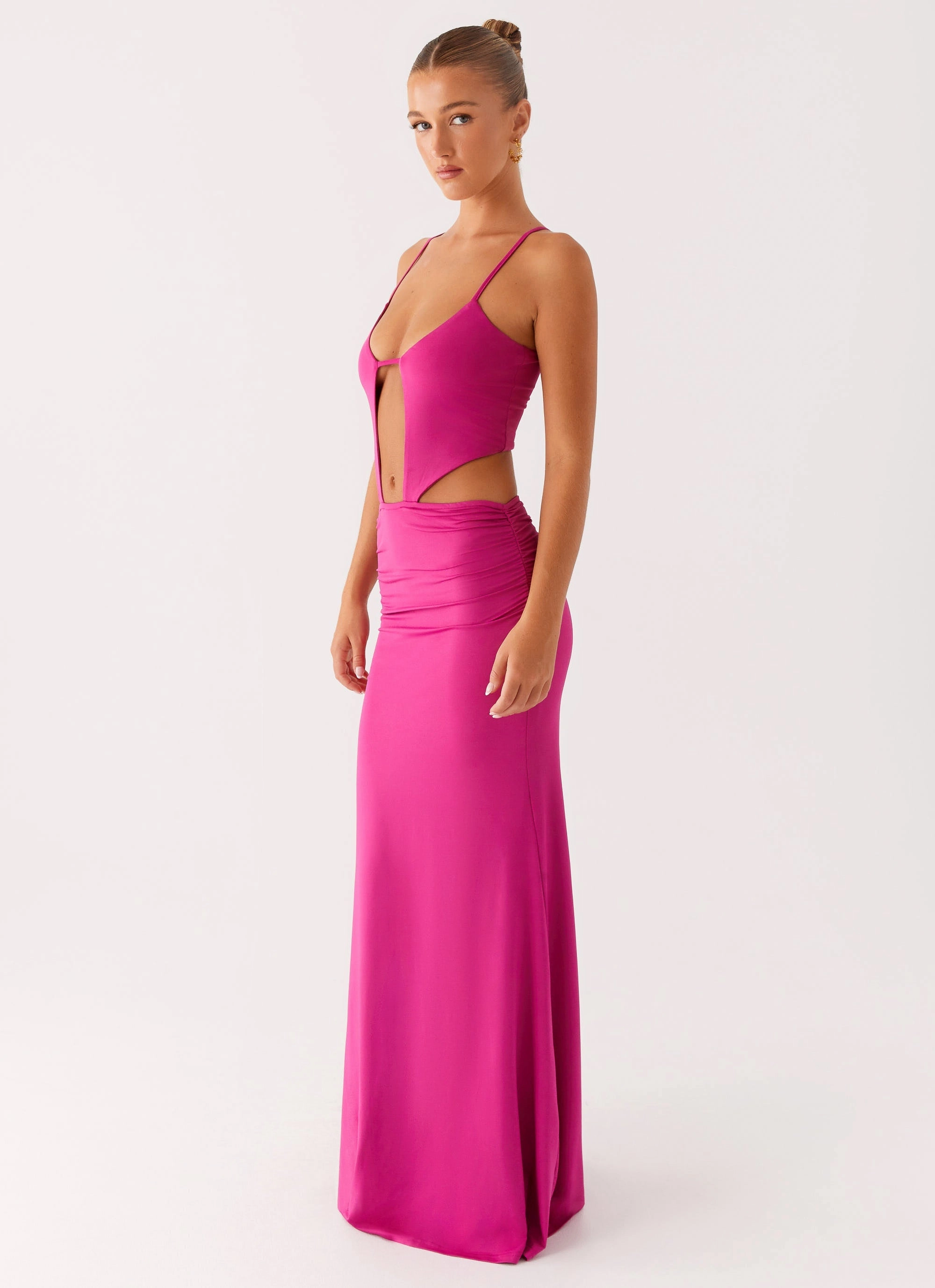 All Inclusive Headliner Maxi Dress - Fuchsia