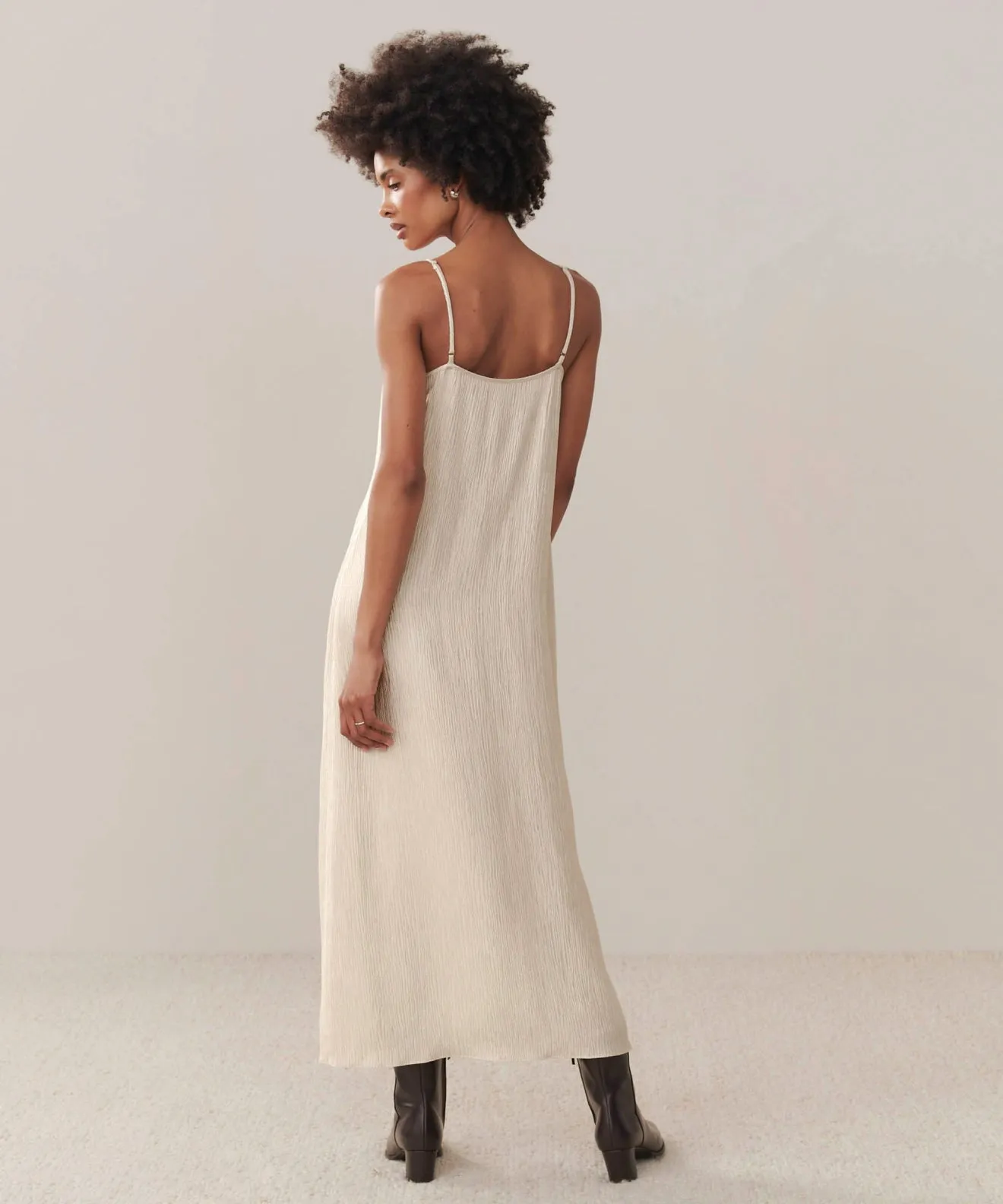 Fitted Look Fete Slip Dress