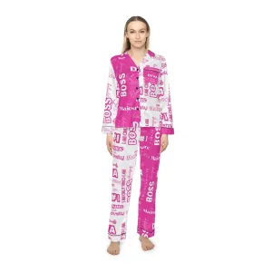 Diva Inspired Customization Women's Satin Pajamas