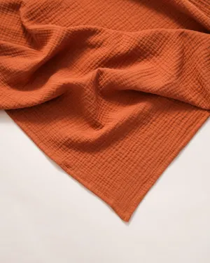 Doll Muslin Swaddle Blanket - Cinnamon