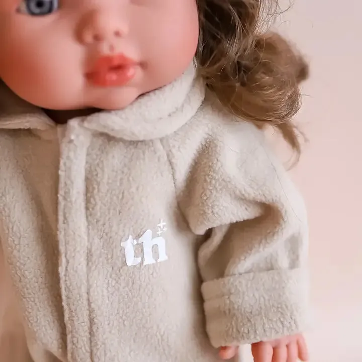 Doll Onesie - Taupe - Tiny Harlow
