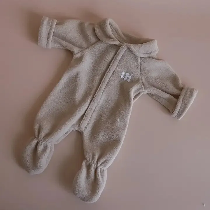 Doll Onesie - Taupe - Tiny Harlow