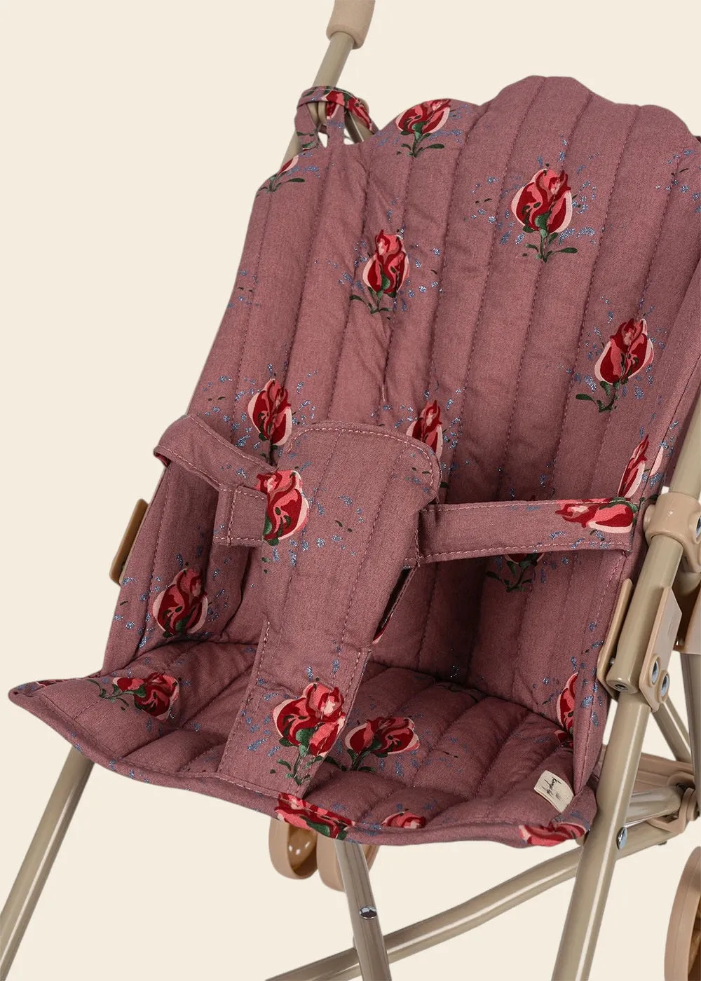Doll Stroller - Vita Rosa Blush Glitter
