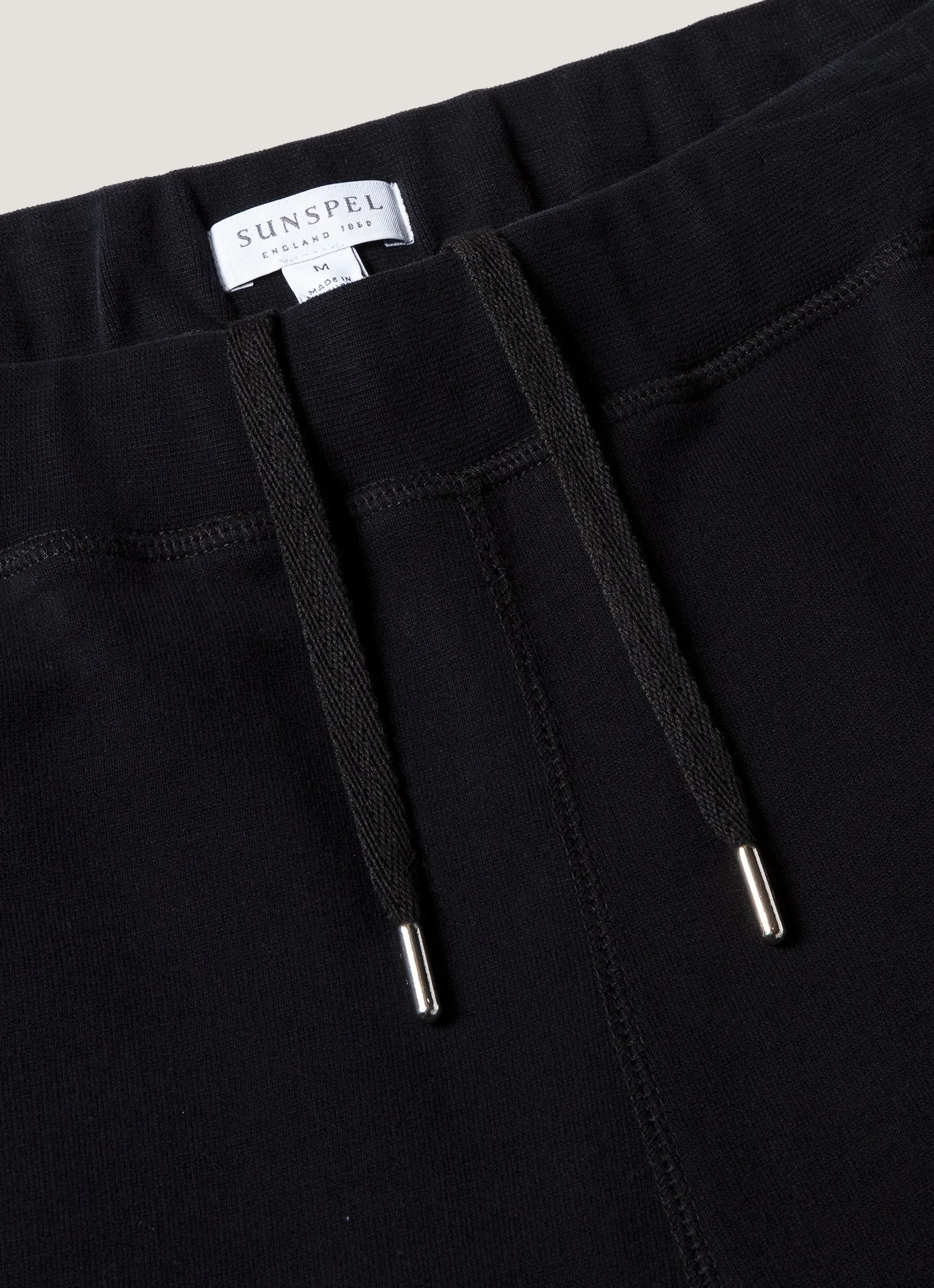 Men's Loopback Shorts in Black Pocket Reinforcement UPFProtection
