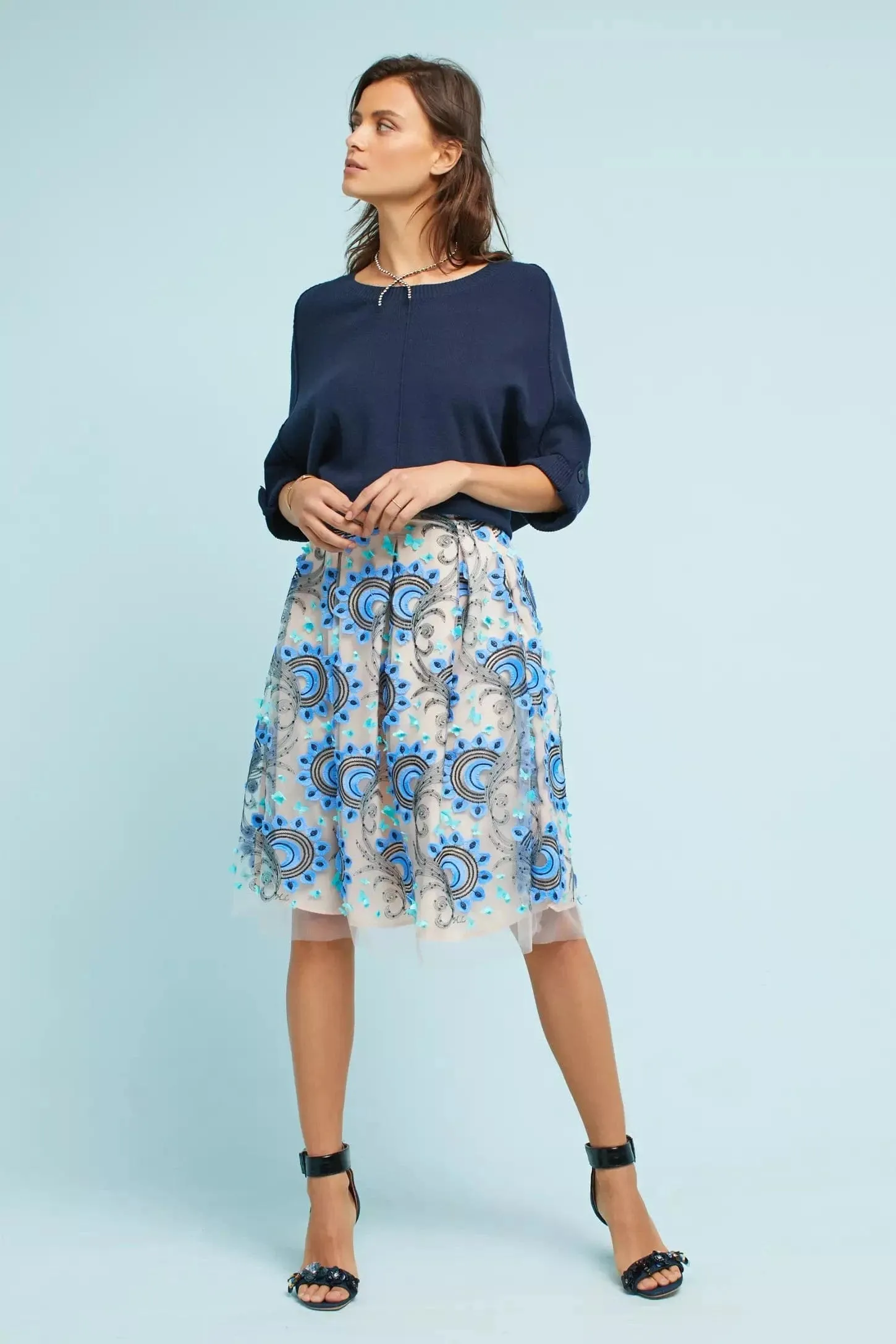 Solstice Tulle Skirt Bold Cut Foldable Design